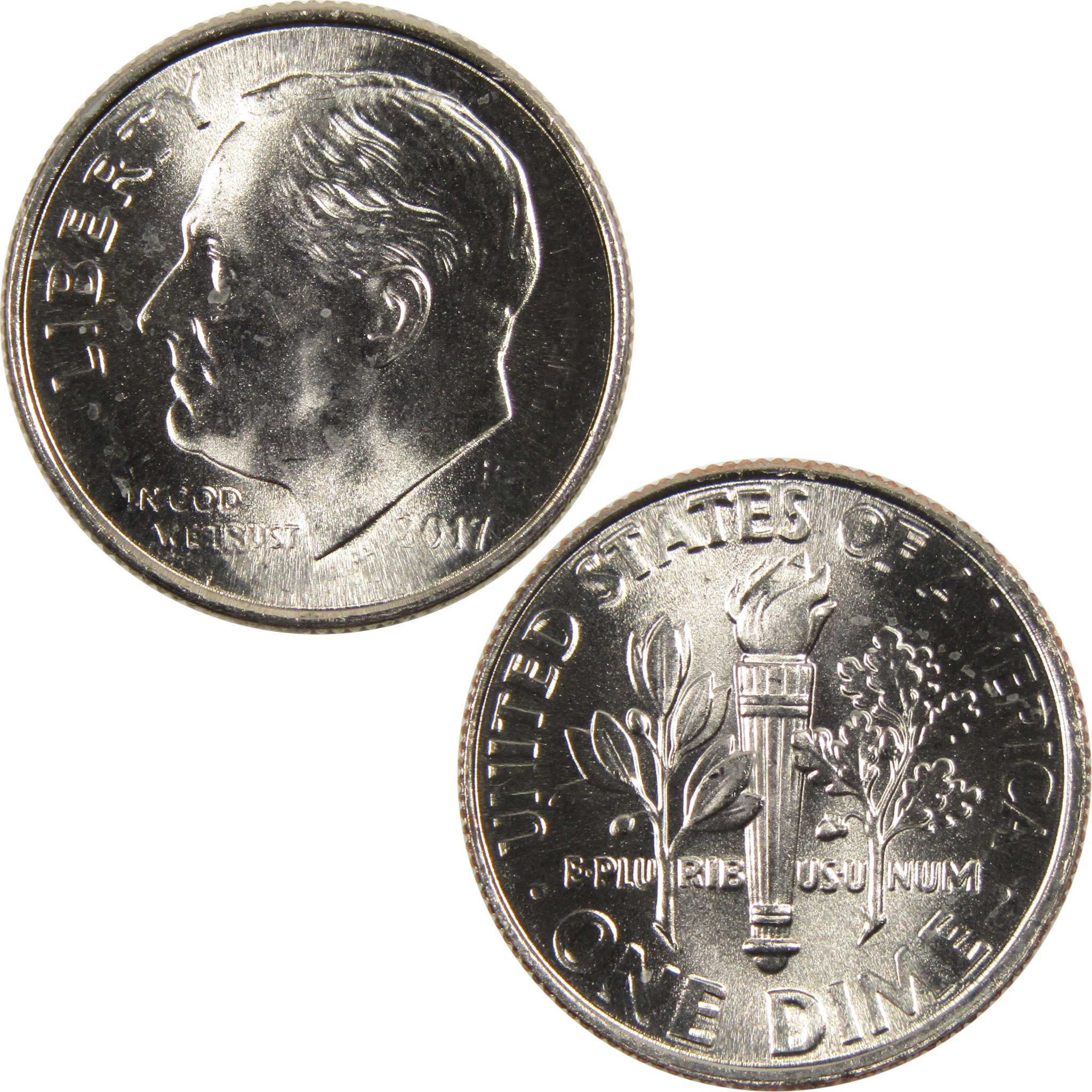 2017 P Roosevelt Dime BU Uncirculated Clad 10c Coin