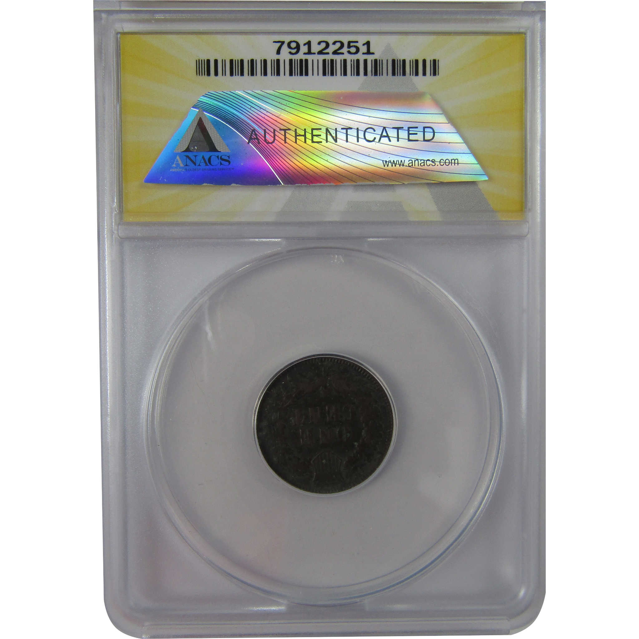 1876 Indian Head Cent EF 40 Details ANACS Penny 1c Coin SKU:CPC1190