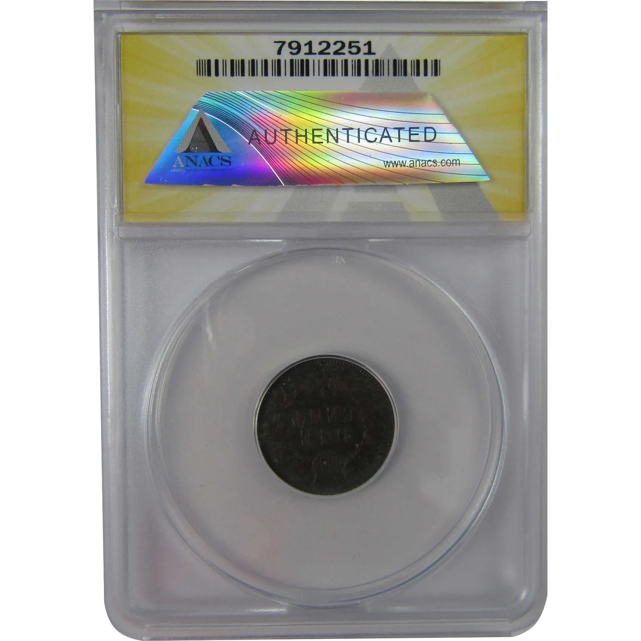 1876 Indian Head Cent EF 40 Details ANACS Penny 1c Coin SKU:CPC1190