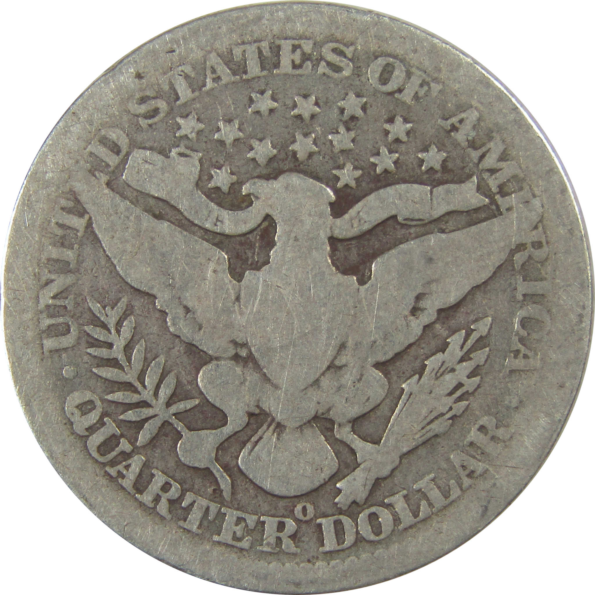 1905 O Barber Quarter AG About Good Silver 25c Coin SKU:I21828