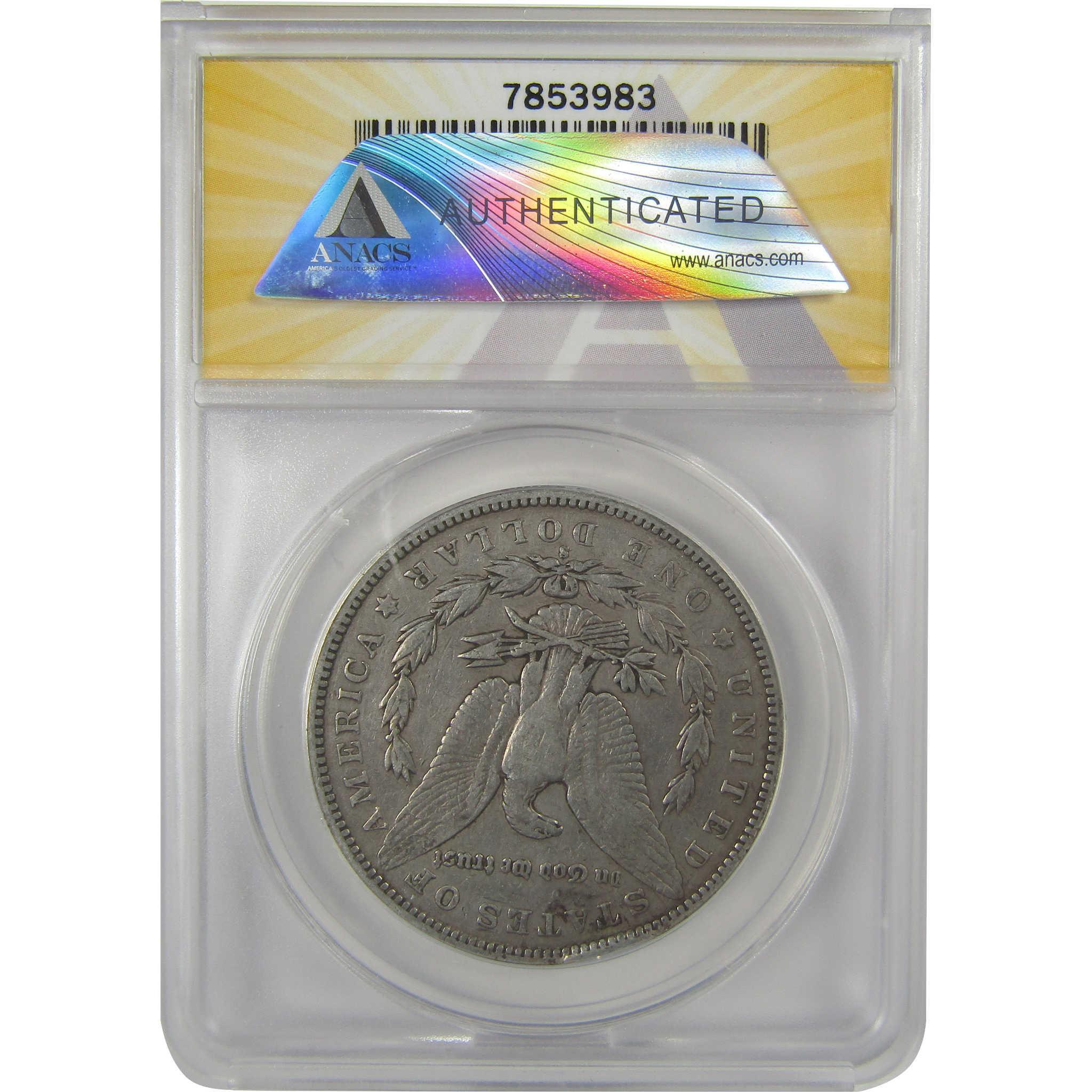 1896 S Morgan Dollar VF 25 Details ANACS Silver $1 Coin SKU:I20359 - Morgan coin - Morgan silver dollar - Morgan silver dollar for sale - Profile Coins & Collectibles