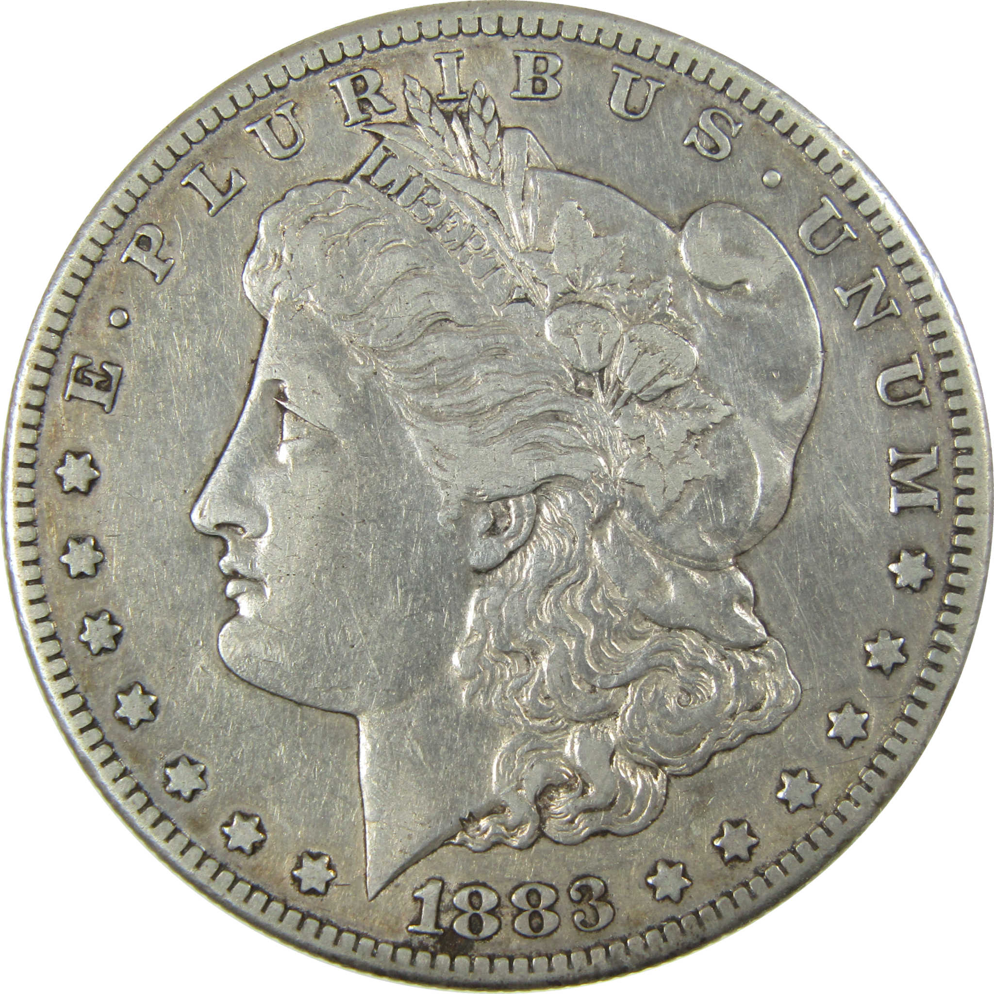 1883 S Morgan Silver Dollar XF EF Extremely Fine Details SKU:I28099 - Morgan coin - Morgan silver dollar - Morgan silver dollar for sale - Profile Coins & Collectibles