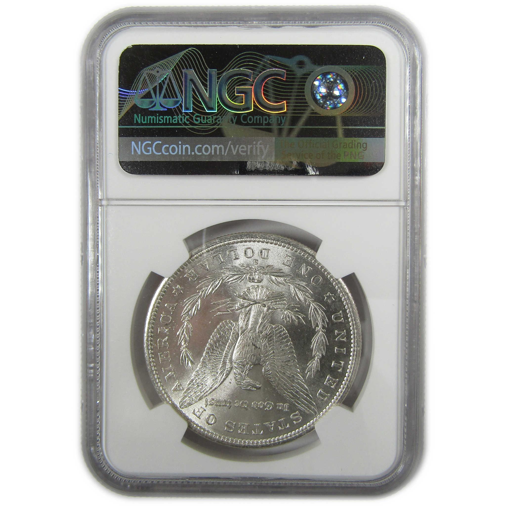 1881 S Morgan Silver Dollar MS 64 NGC Uncirculated $1 Coin SKU:I27910 - Morgan coin - Morgan silver dollar - Morgan silver dollar for sale - Profile Coins & Collectibles