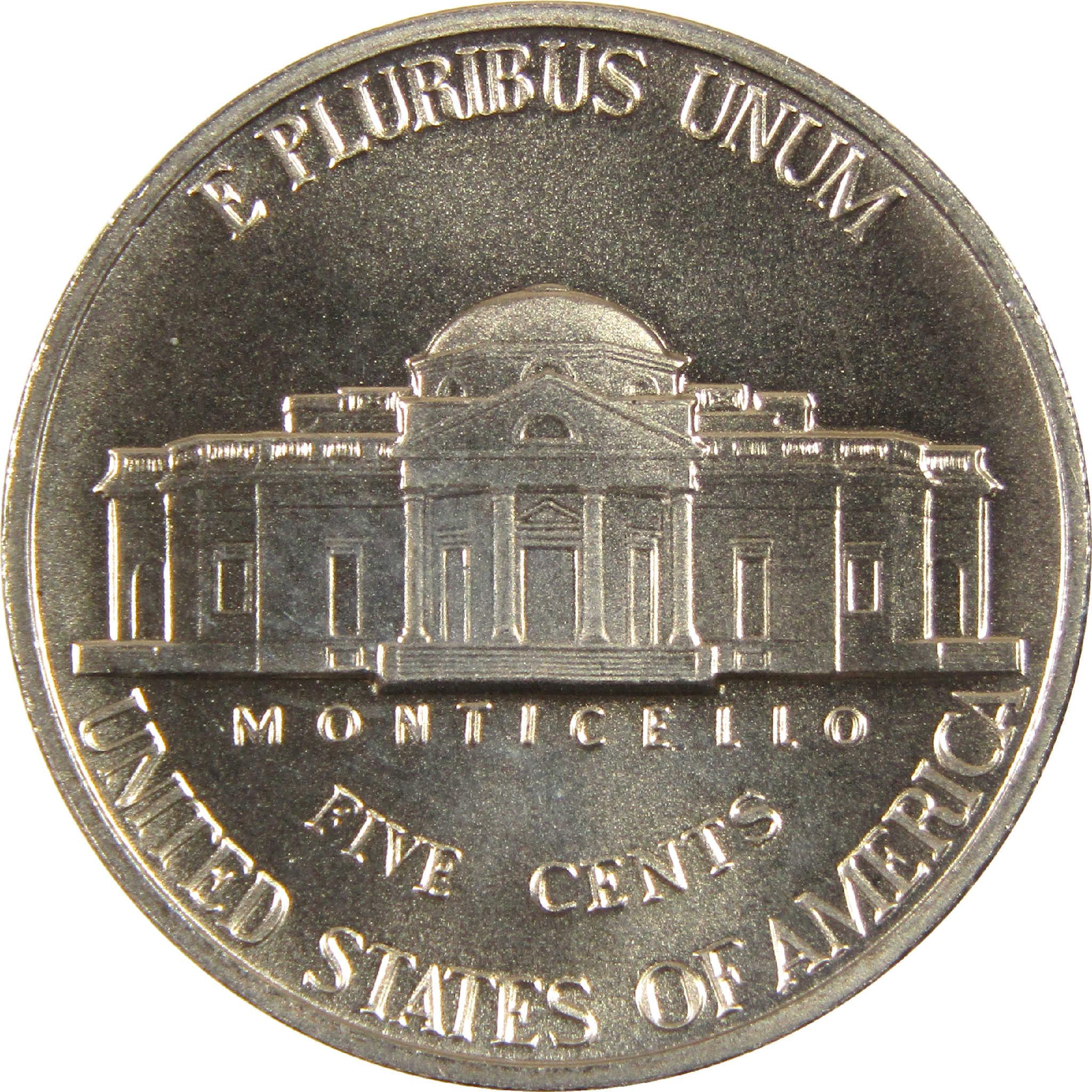 1997 P Jefferson Nickel Uncirculated 5c Coin