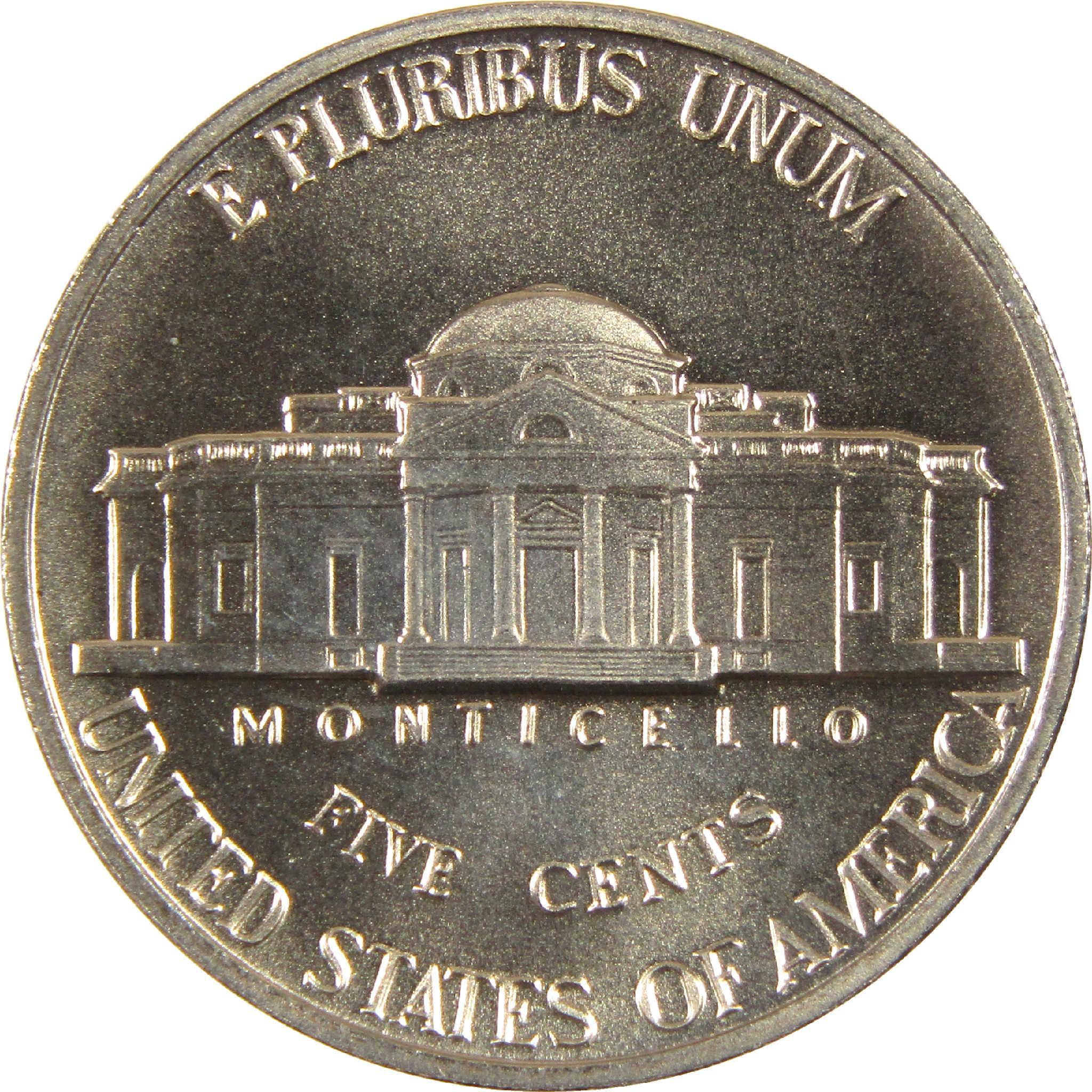 1997 P Jefferson Nickel Uncirculated 5c Coin
