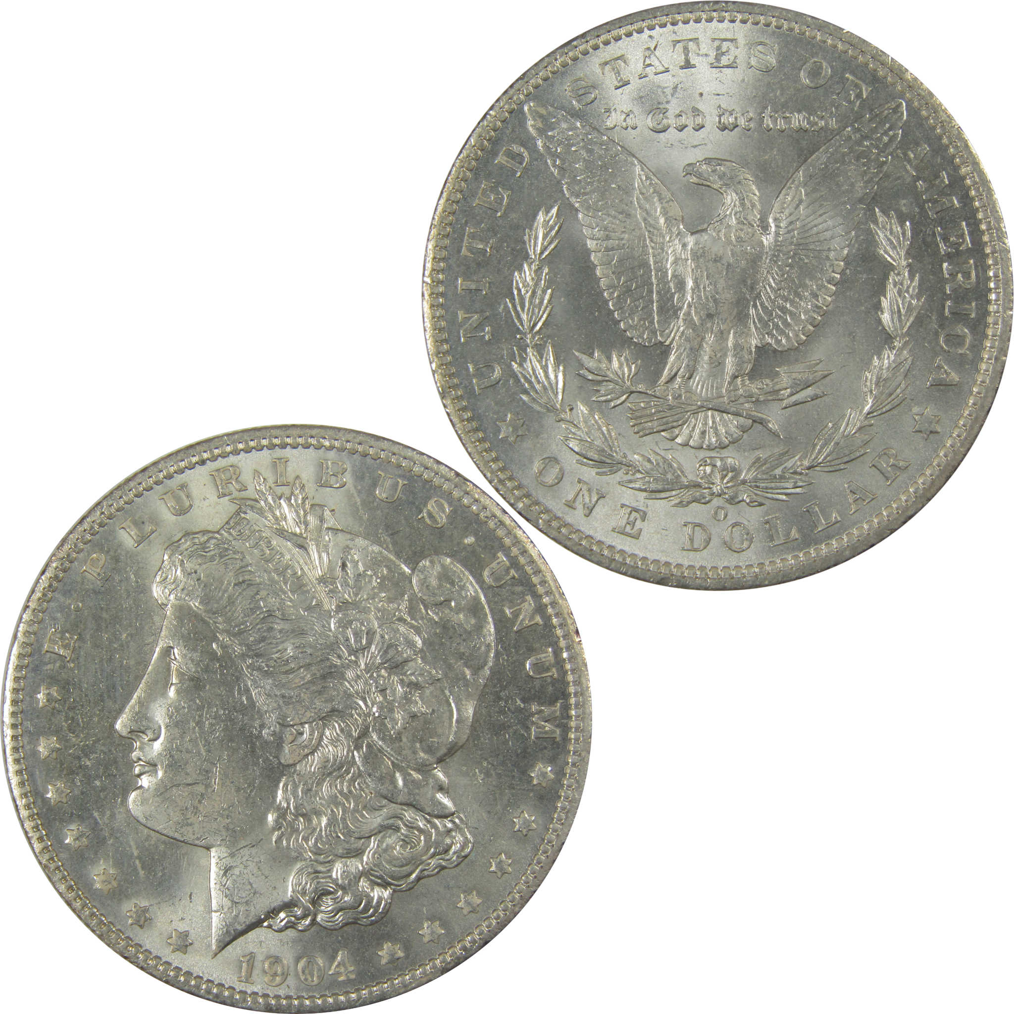 1904 O Morgan Dollar Uncirculated Silver $1 Coin SKU:CPC1096 - Morgan coin - Morgan silver dollar - Morgan silver dollar for sale - Profile Coins & Collectibles