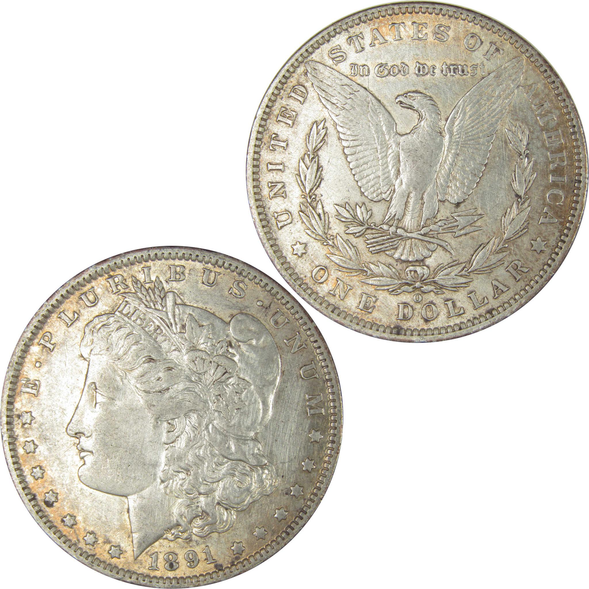 1891 O Morgan Dollar XF EF Extremely Fine Details Silver SKU:CPC0884 - Morgan coin - Morgan silver dollar - Morgan silver dollar for sale - Profile Coins & Collectibles