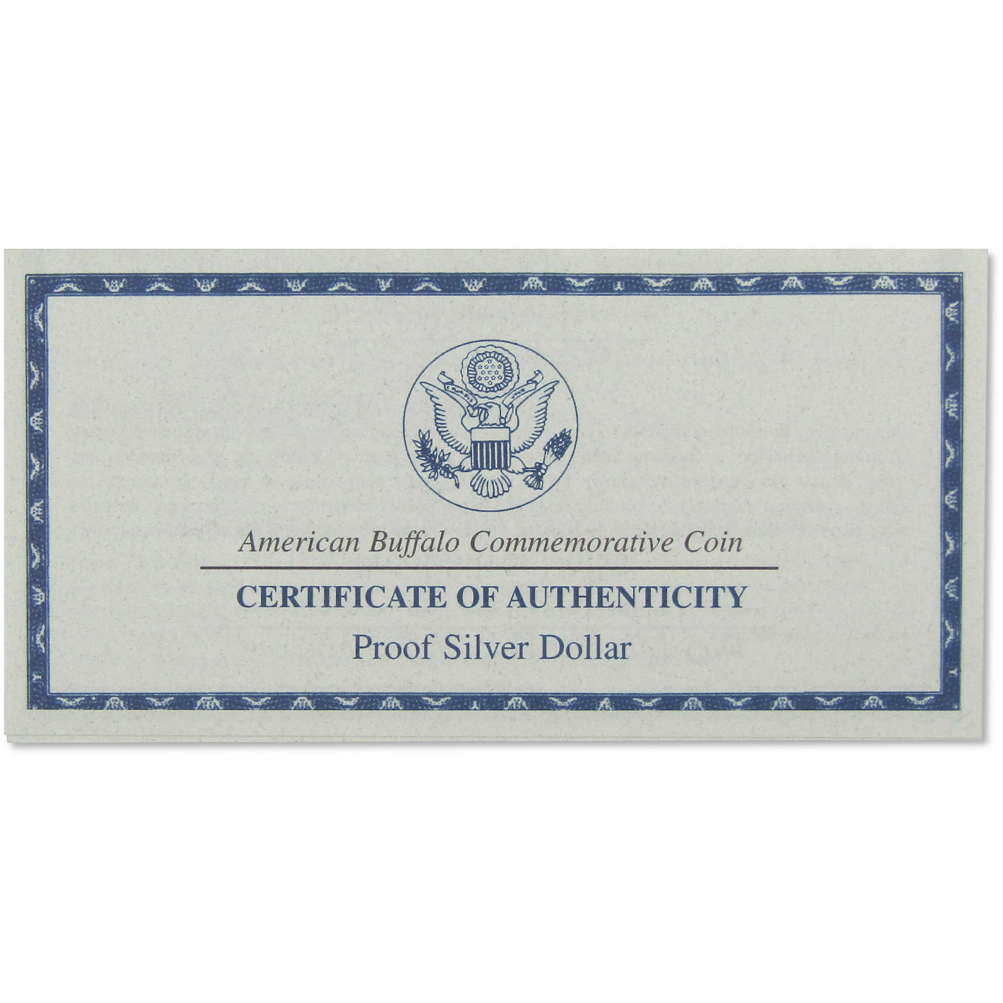 American Buffalo Commemorative Dollar 2001 P Proof Silver OGP COA