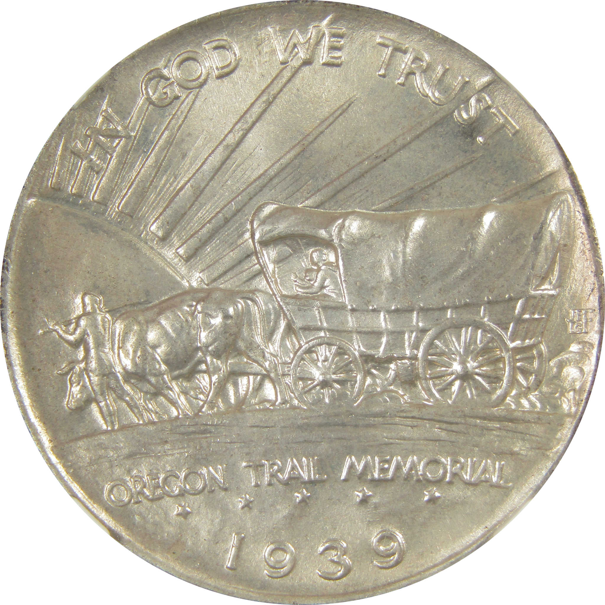 Oregon Trail Commemorative Half Dollar 1939 MS 67 NGC SKU:I20576
