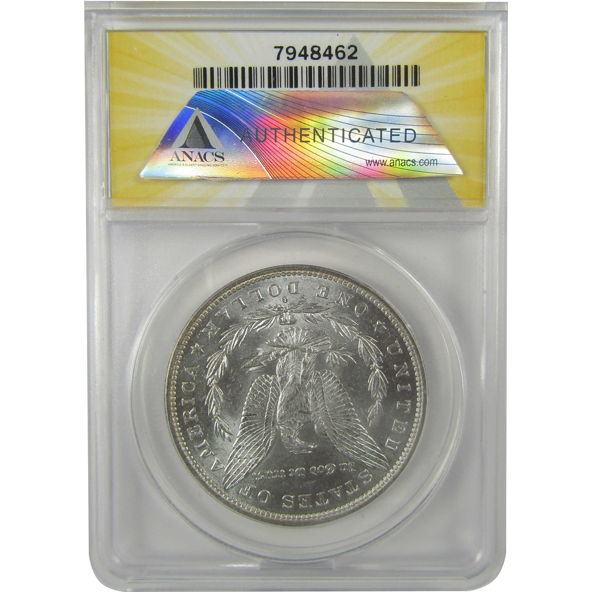 1882 O/S VAM-4 Recessed Top 100 Morgan Dollar MS 61 ANACS SKU:I21935 - Morgan coin - Morgan silver dollar - Morgan silver dollar for sale - Profile Coins & Collectibles