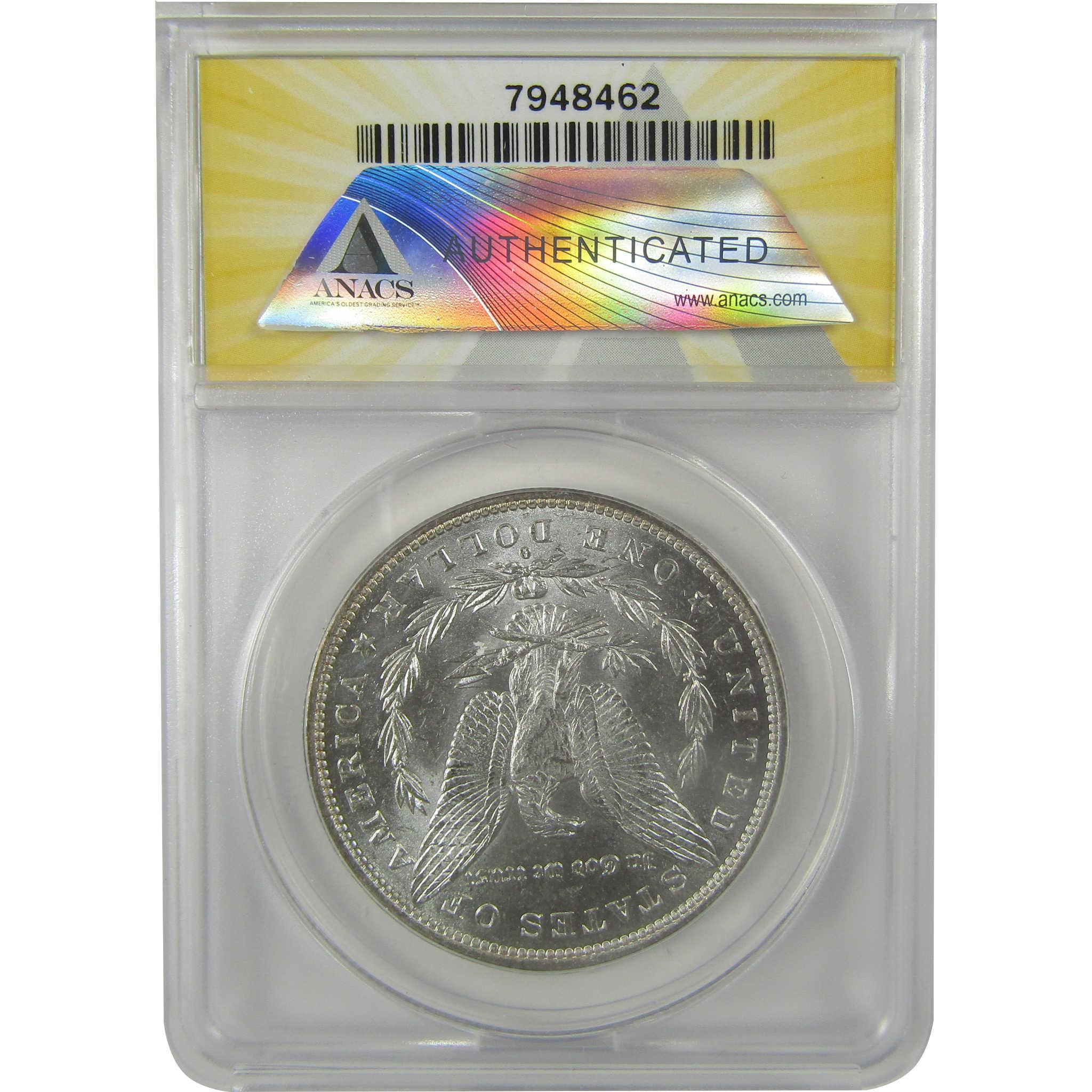 1882 O/S VAM-4 Recessed Top 100 Morgan Dollar MS 61 ANACS SKU:I21935 - Morgan coin - Morgan silver dollar - Morgan silver dollar for sale - Profile Coins & Collectibles