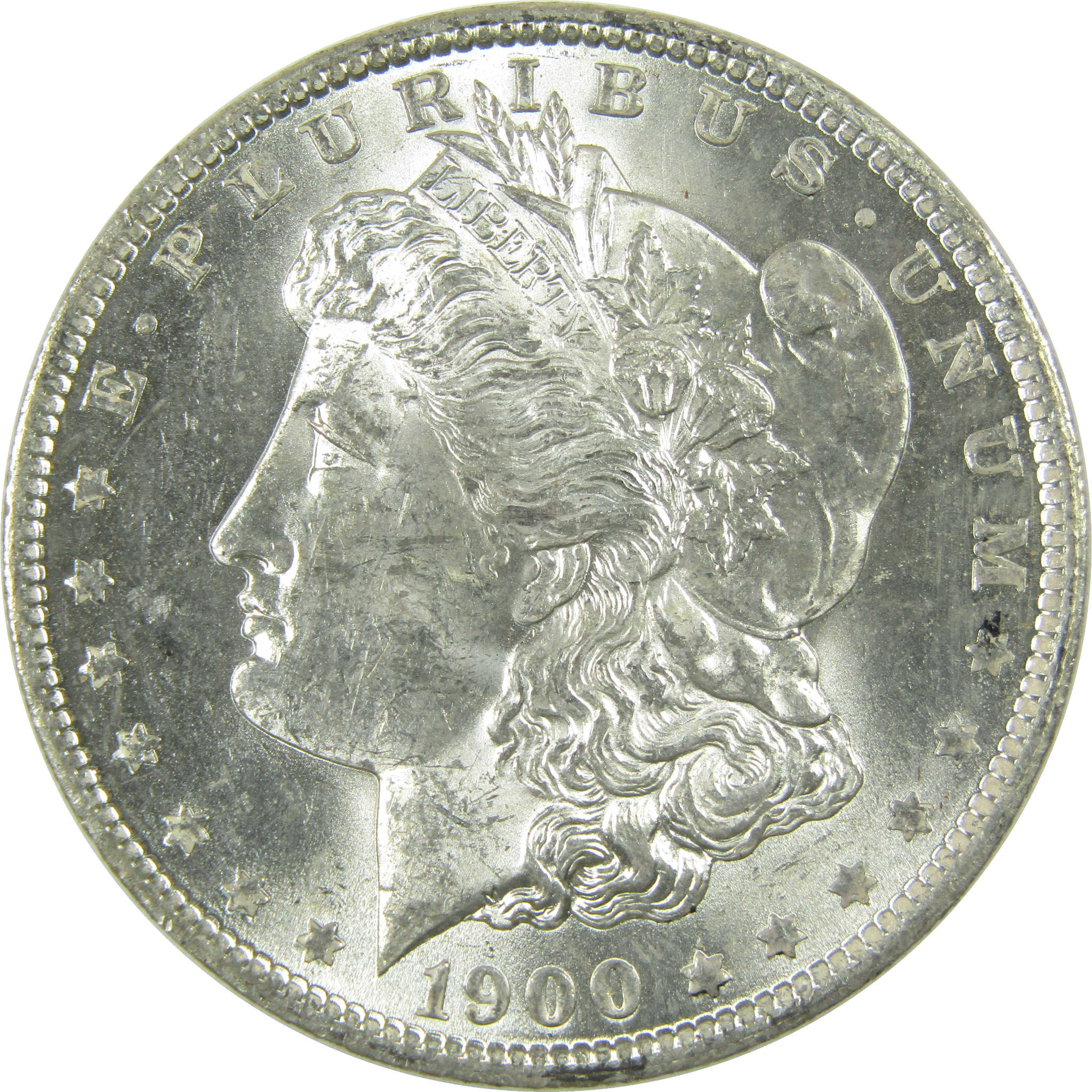 1900 O Morgan Silver Dollar Uncirculated Mint State $1 Coin SKU:I27789