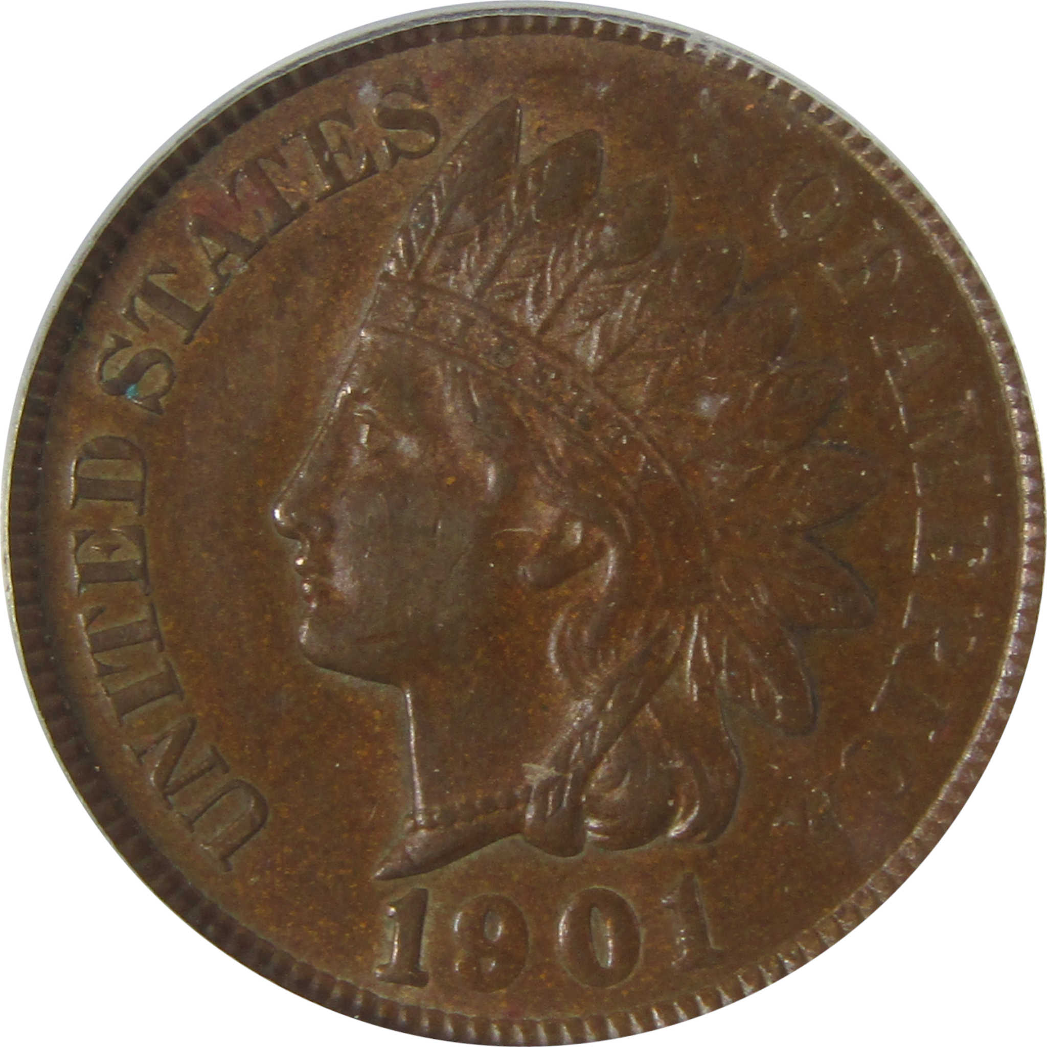 1901 Indian Head Cent MS 62 BN ICG Penny Uncirculated SKU:I22936