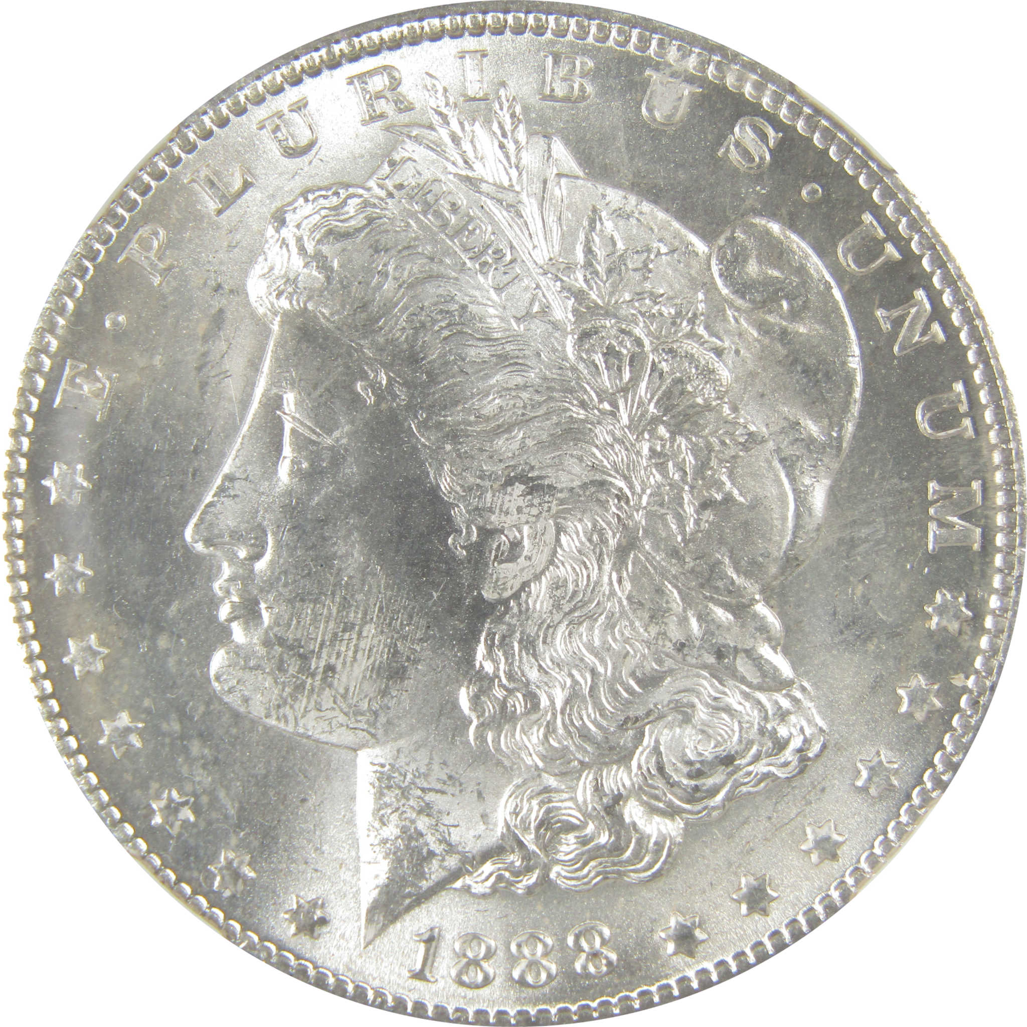 1888 S Morgan Dollar MS 64 NGC Silver Uncirculated $1 Coin SKU:I23801 - Morgan coin - Morgan silver dollar - Morgan silver dollar for sale - Profile Coins & Collectibles