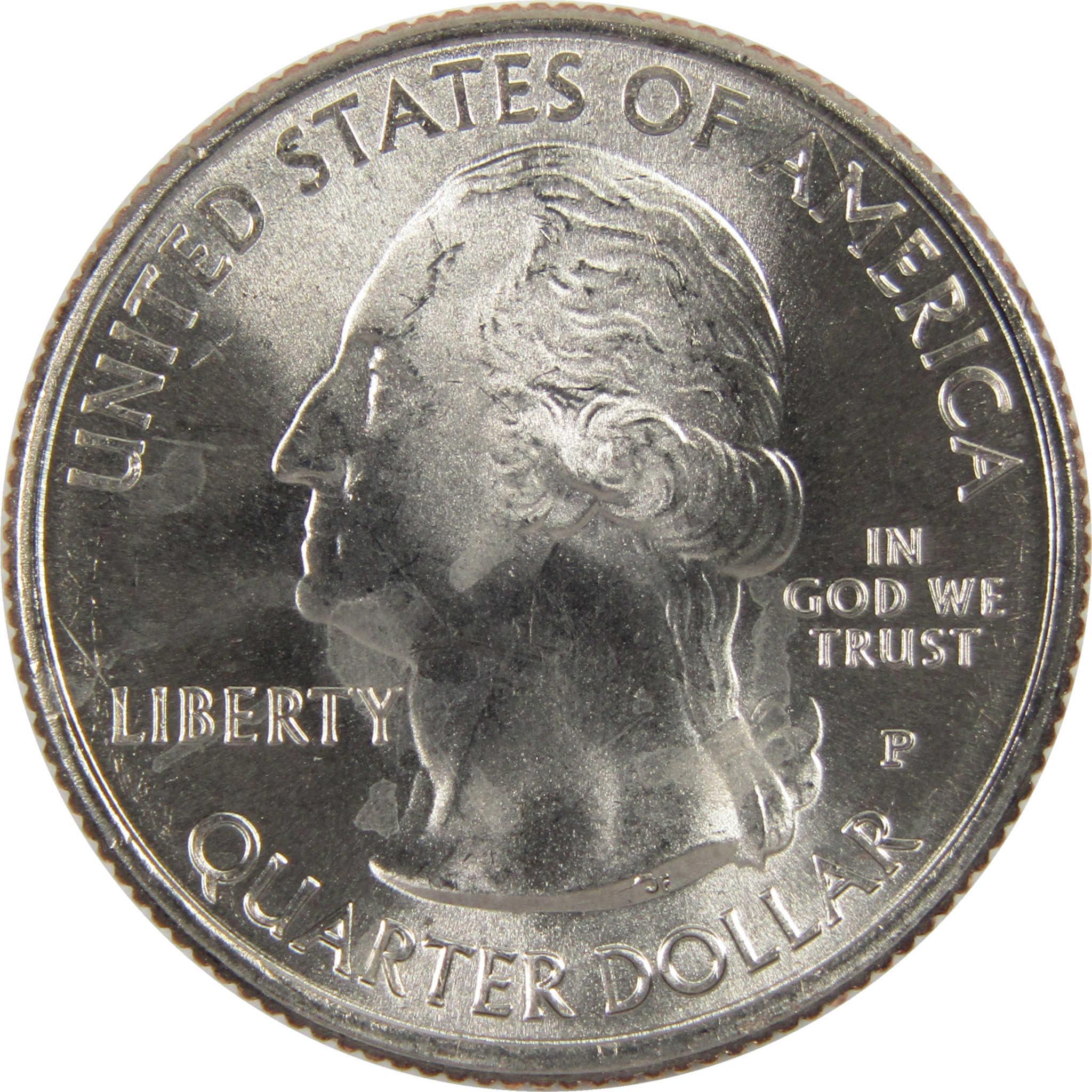 2018 P Cumberland Island National Park Quarter BU Uncirculated Clad