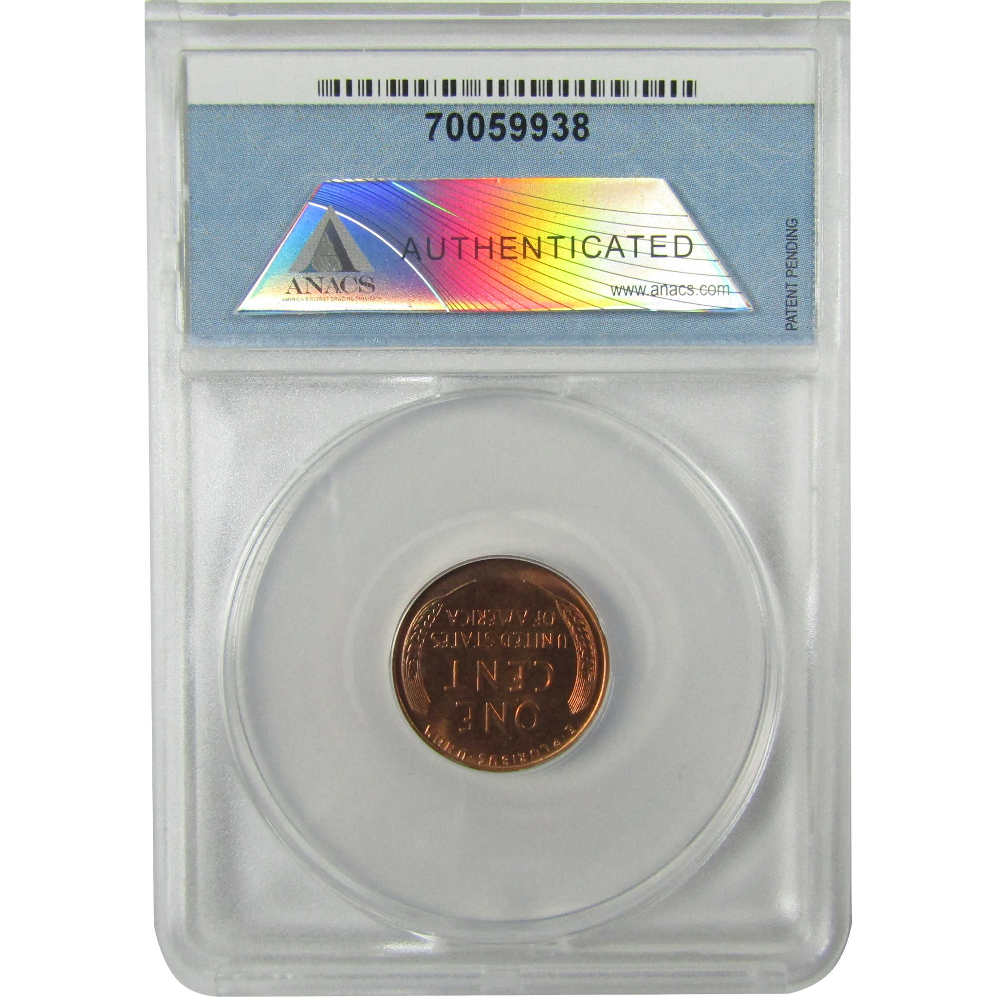 1940 S Lincoln Wheat Cent MS 65 RD ANACS Penny 1c Coin SKU:I28431
