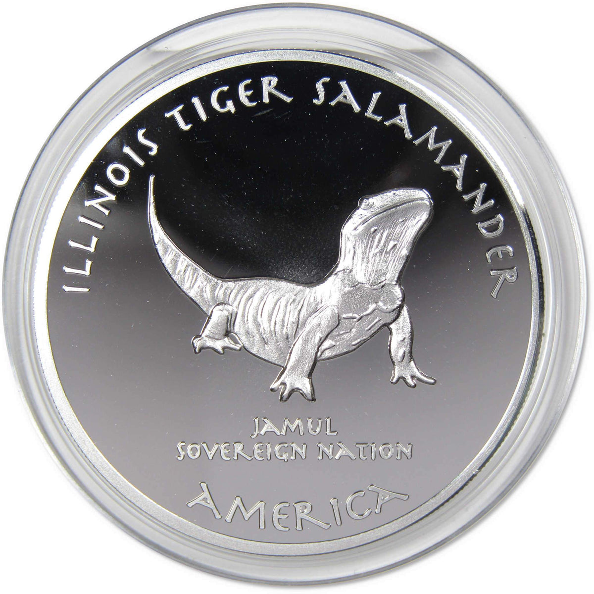 2020 Native American Jamul Peoria Illinois Tiger Salamander 1oz Silver