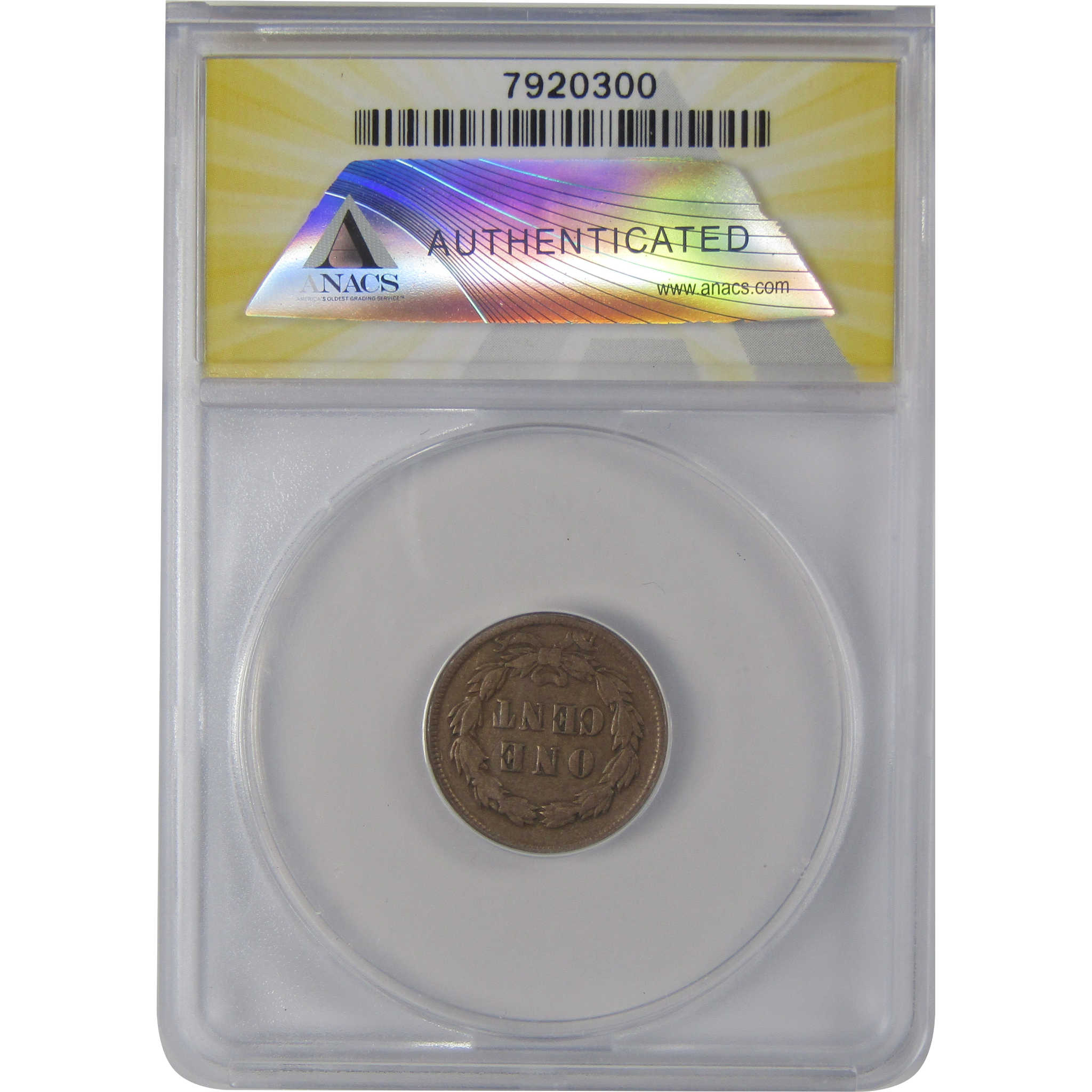 1859 Indian Head Cent VF 25 Details ANACS Penny 1c Coin SKU:CP178