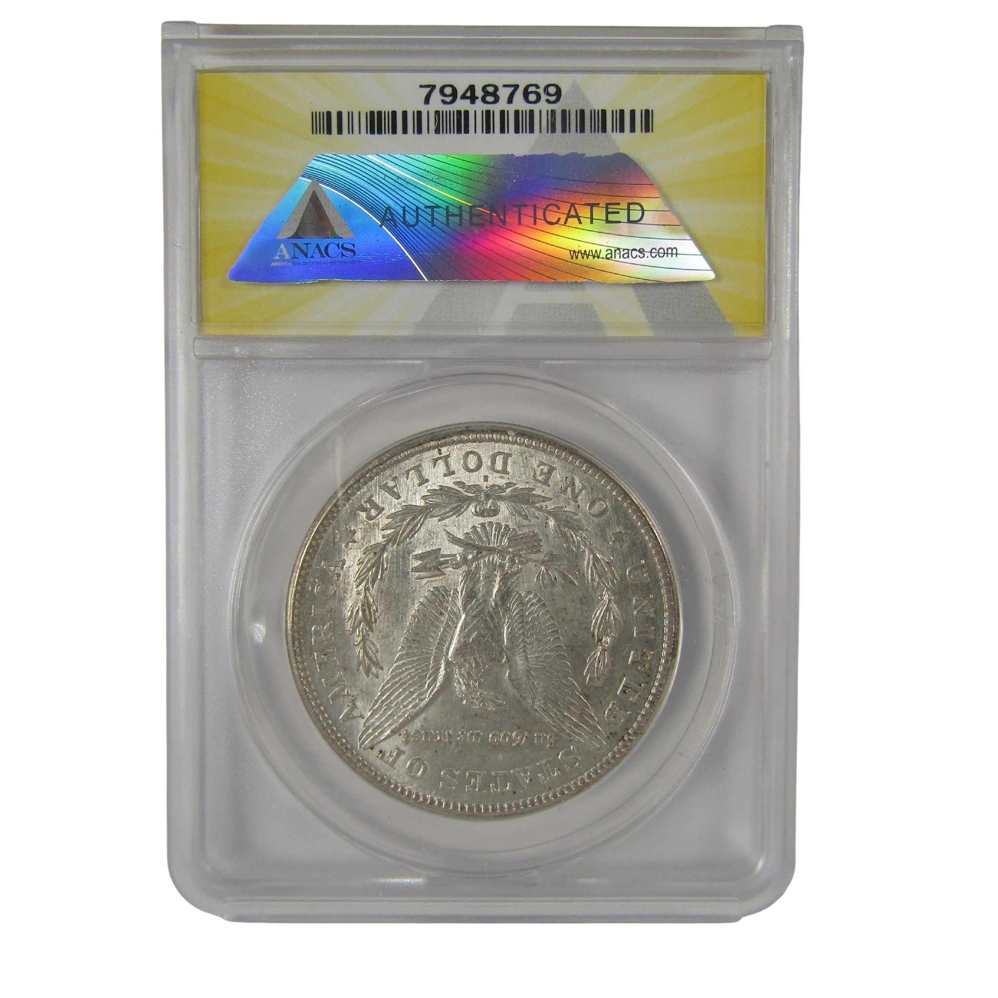 1921 S Morgan Dollar AU 53 ANACS Silver $1 Coin SKU:I23047 - Morgan coin - Morgan silver dollar - Morgan silver dollar for sale - Profile Coins & Collectibles