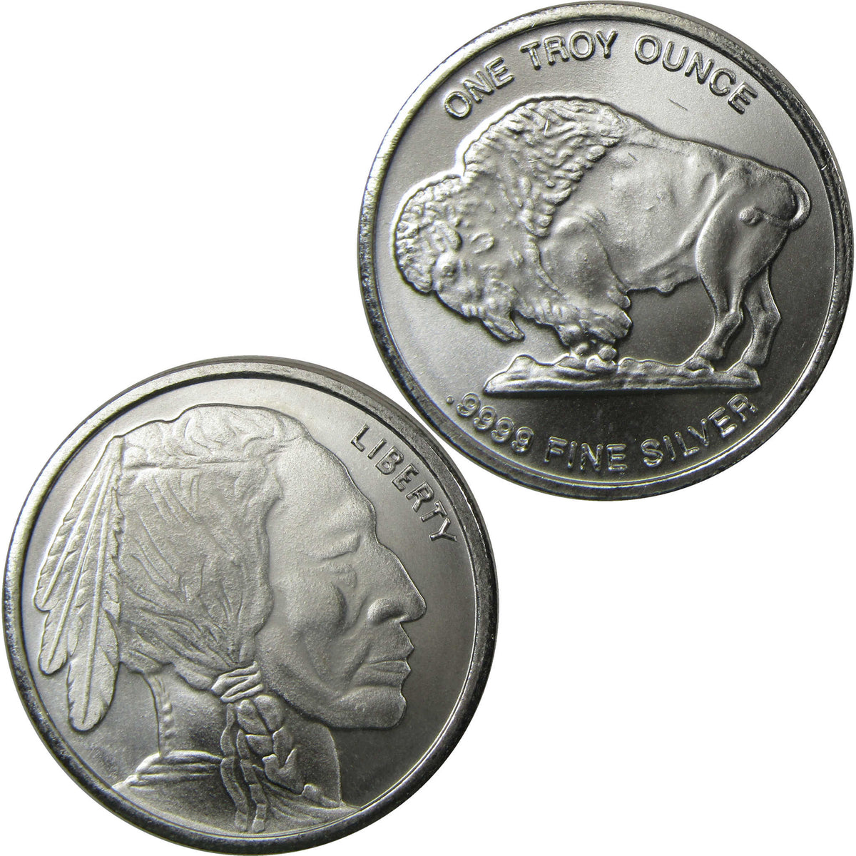 American Buffalo 1 oz .9999 Silver Round Collectible