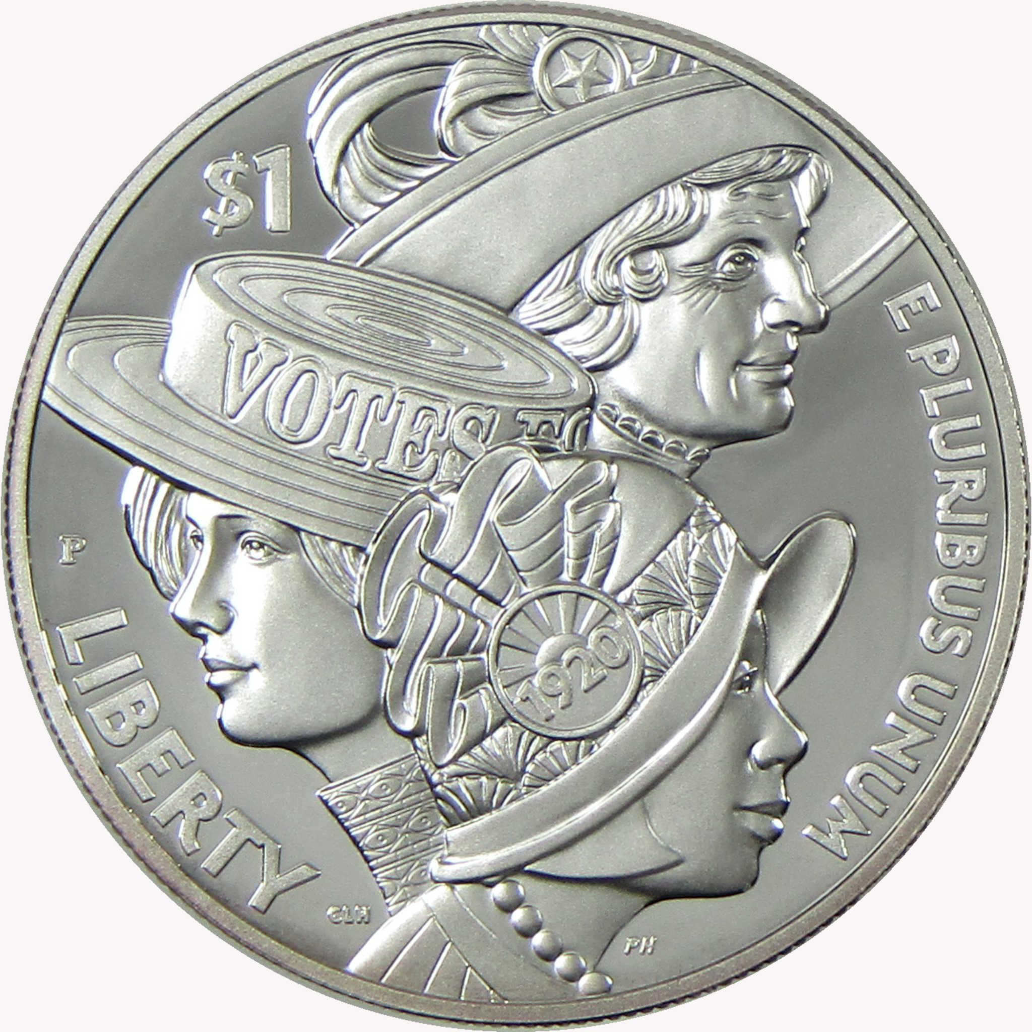 2020 P Women's Suffrage Centennial Commem Silver $1 Proof SKU:I26397