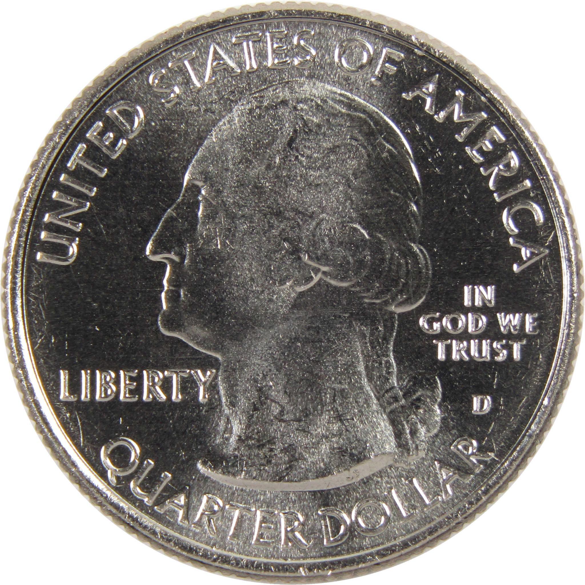 2020 D Weir Farm NHS National Park Quarter BU Uncirculated Clad Coin