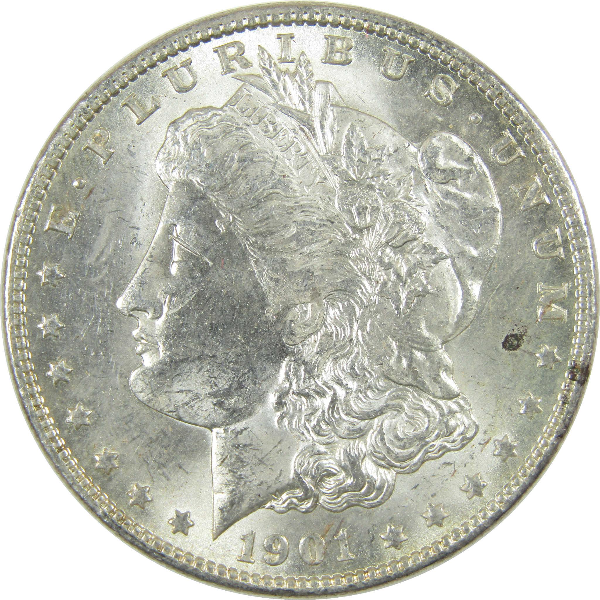 1901 O Morgan Silver Dollar Uncirculated Mint State $1 Coin SKU:I27806 - Morgan coin - Morgan silver dollar - Morgan silver dollar for sale - Profile Coins & Collectibles