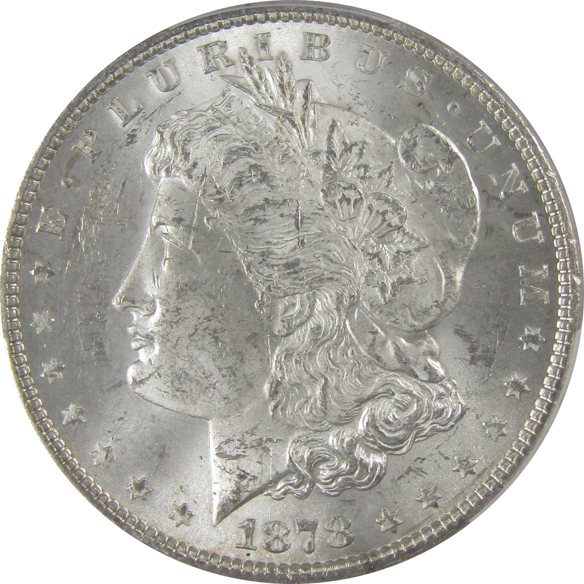 1878 7/8TF Strong Morgan Dollar MS 63 PCGS Silver $1 Coin SKU:I22931 - Morgan coin - Morgan silver dollar - Morgan silver dollar for sale - Profile Coins & Collectibles