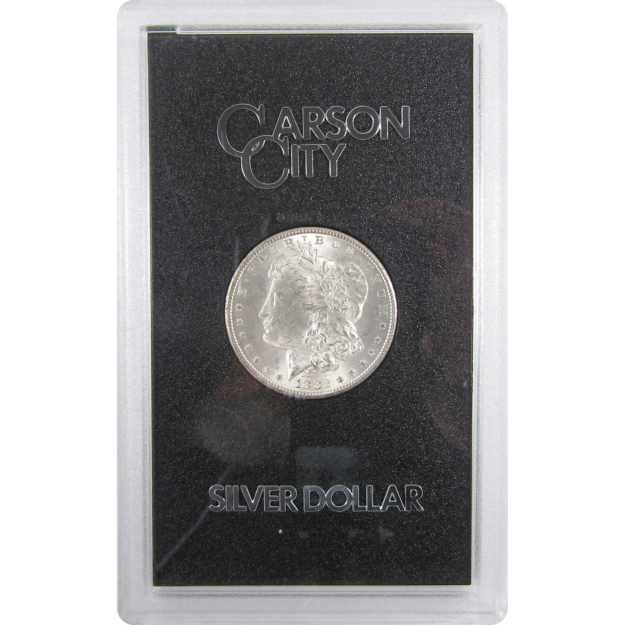 1882 CC GSA Morgan Dollar Uncirculated Silver $1 Coin Toned SKU:I17728