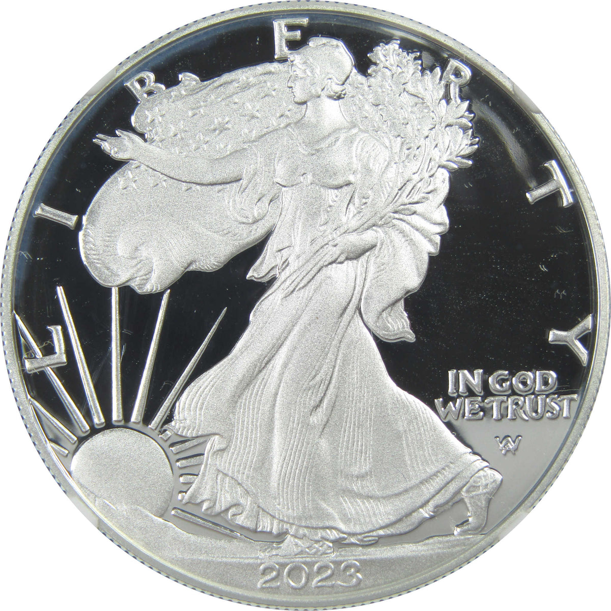 2023 W American Silver Eagle PF 70 UCAM NGC $1 Coin Early Releases