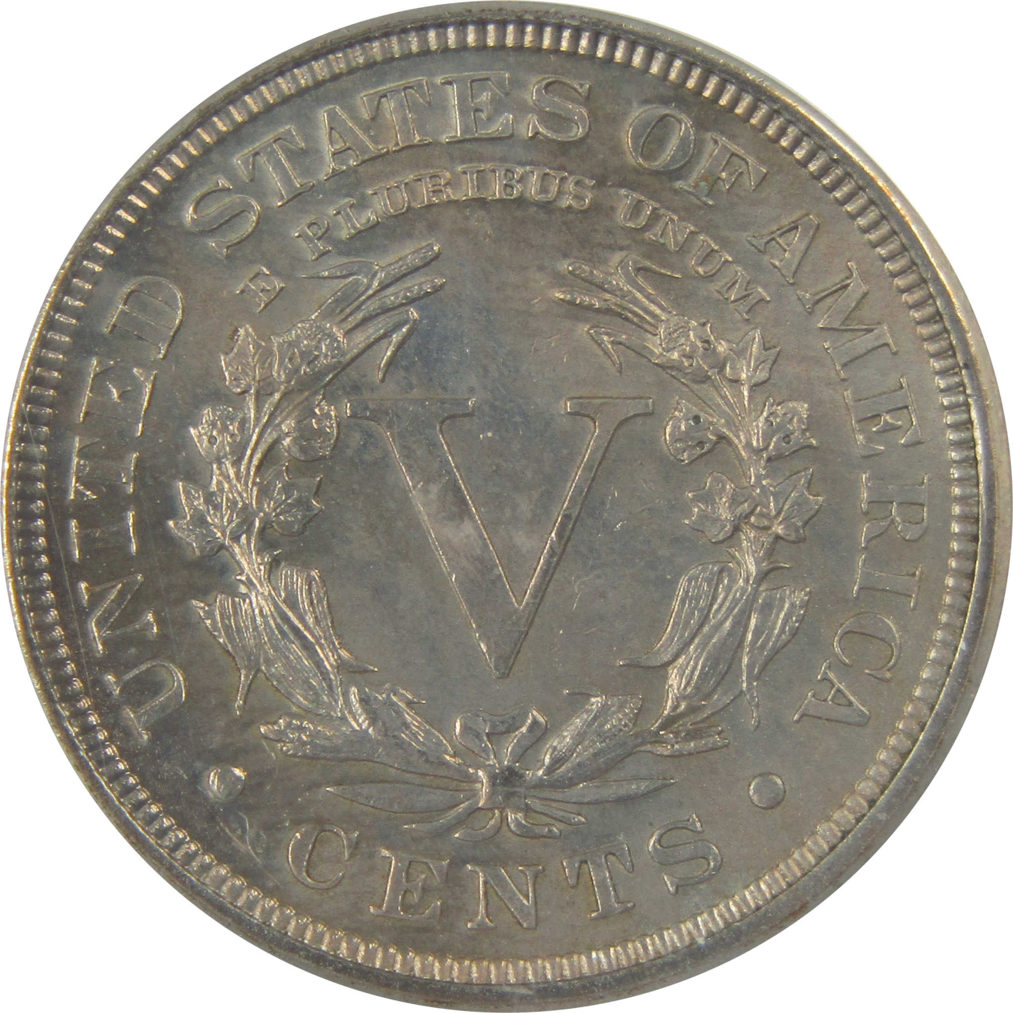 1906 Liberty Head V Nickel AU 58 Details ANACS 5c Coin SKU:I22308