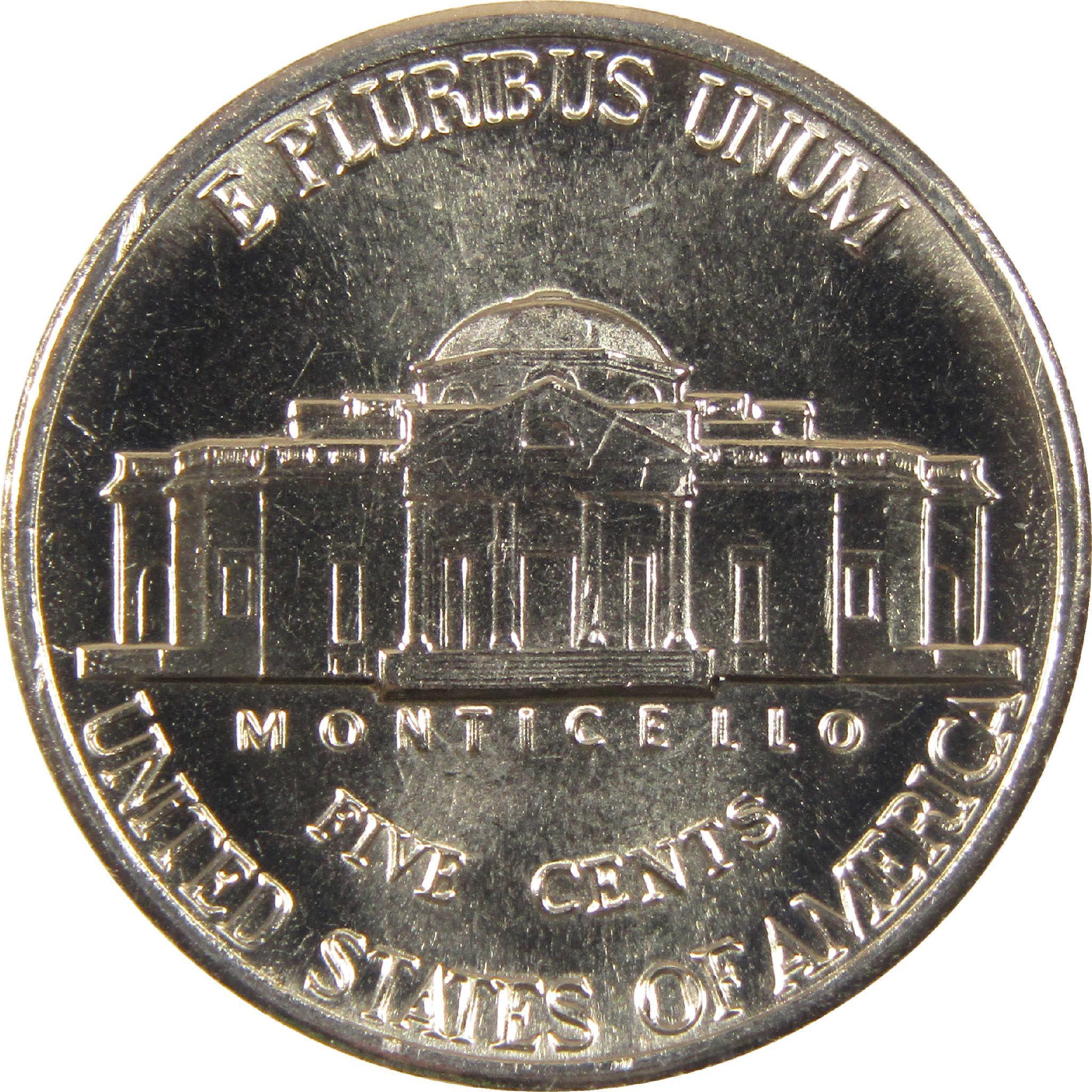 1987 P Jefferson Nickel BU Uncirculated 5c Coin