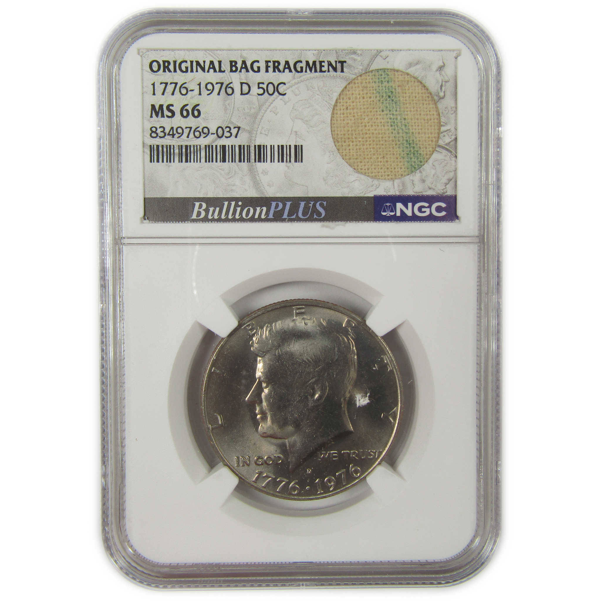 1976 D Kennedy Bicentennial Half Dollar MS 66 NGC Clad SKU:I20470