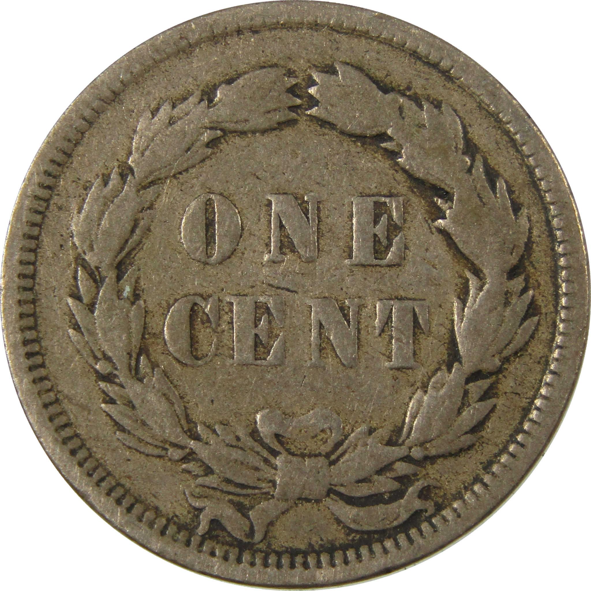 1859 Indian Head Cent G Good Penny 1c Coin SKU:I27002