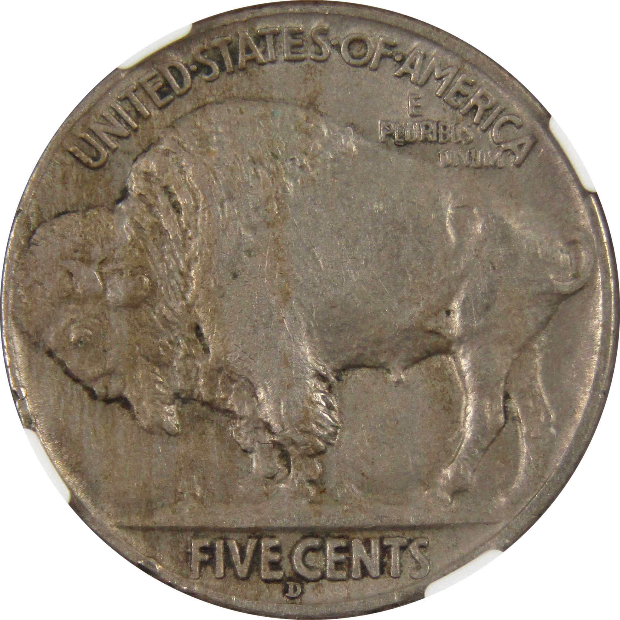 1913 D Type 2 Indian Head Buffalo Nickel AU 53 NGC 5c Coin SKU:I9128