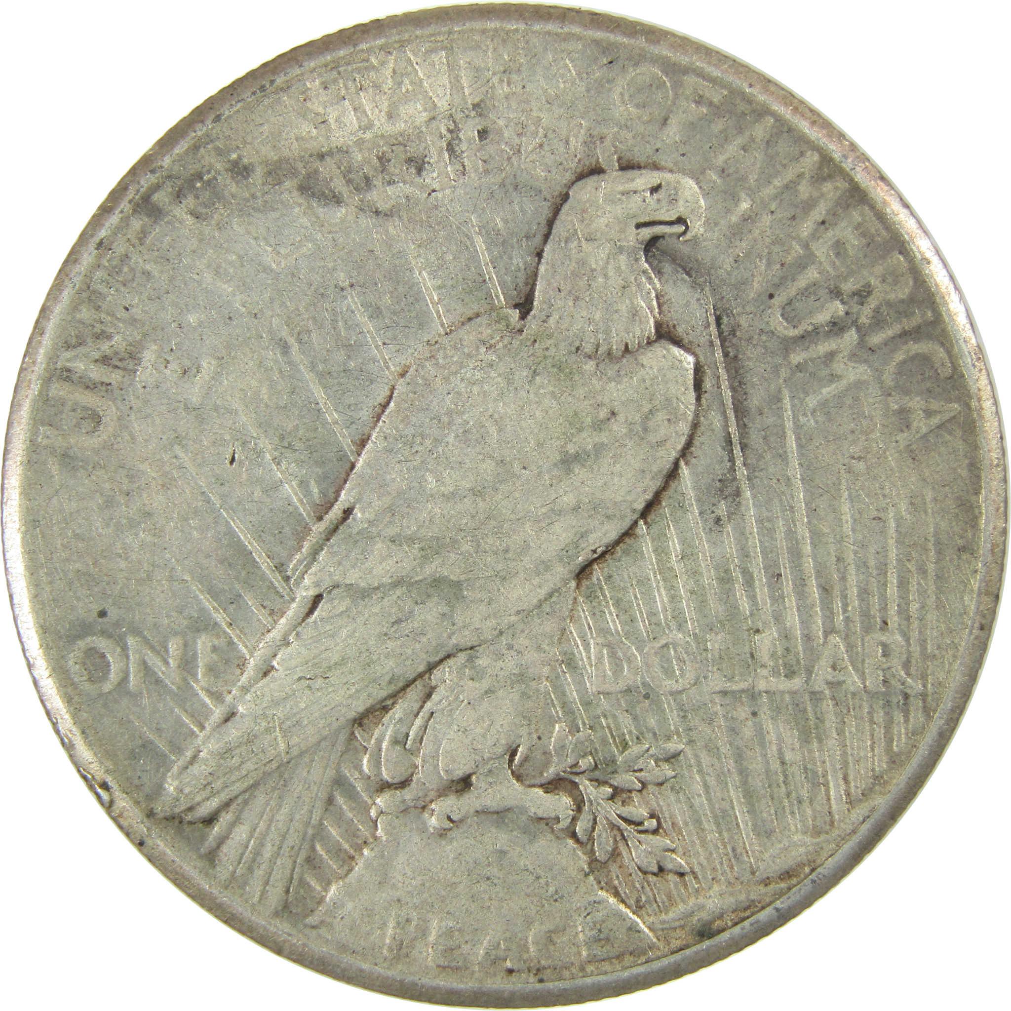 1927 Peace Silver Dollar XF EF Extremely Fine $1 Coin SKU:I27488