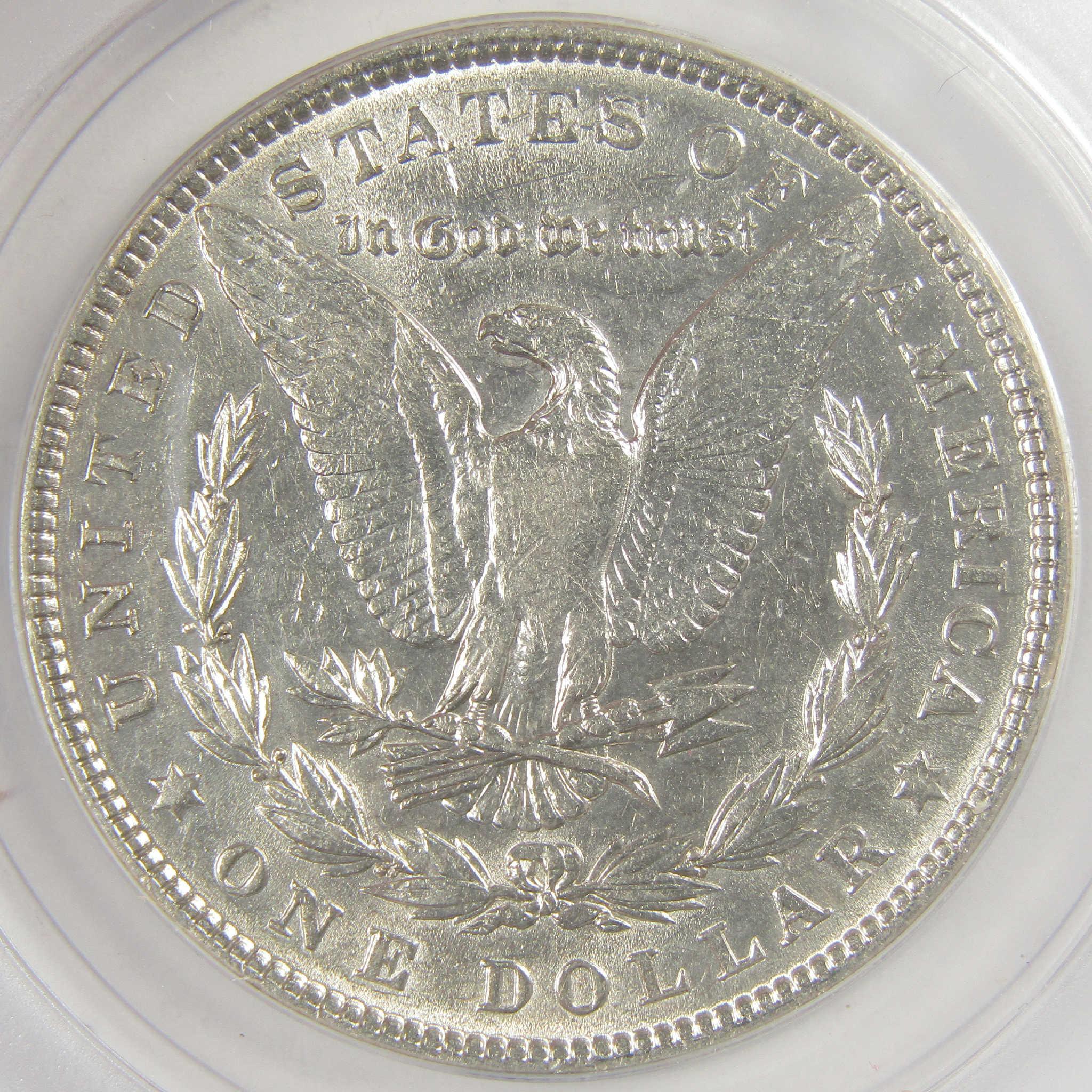 1901 Morgan Dollar AU 50 Details ANACS Silver $1 Coin SKU:I20402 - Morgan coin - Morgan silver dollar - Morgan silver dollar for sale - Profile Coins & Collectibles