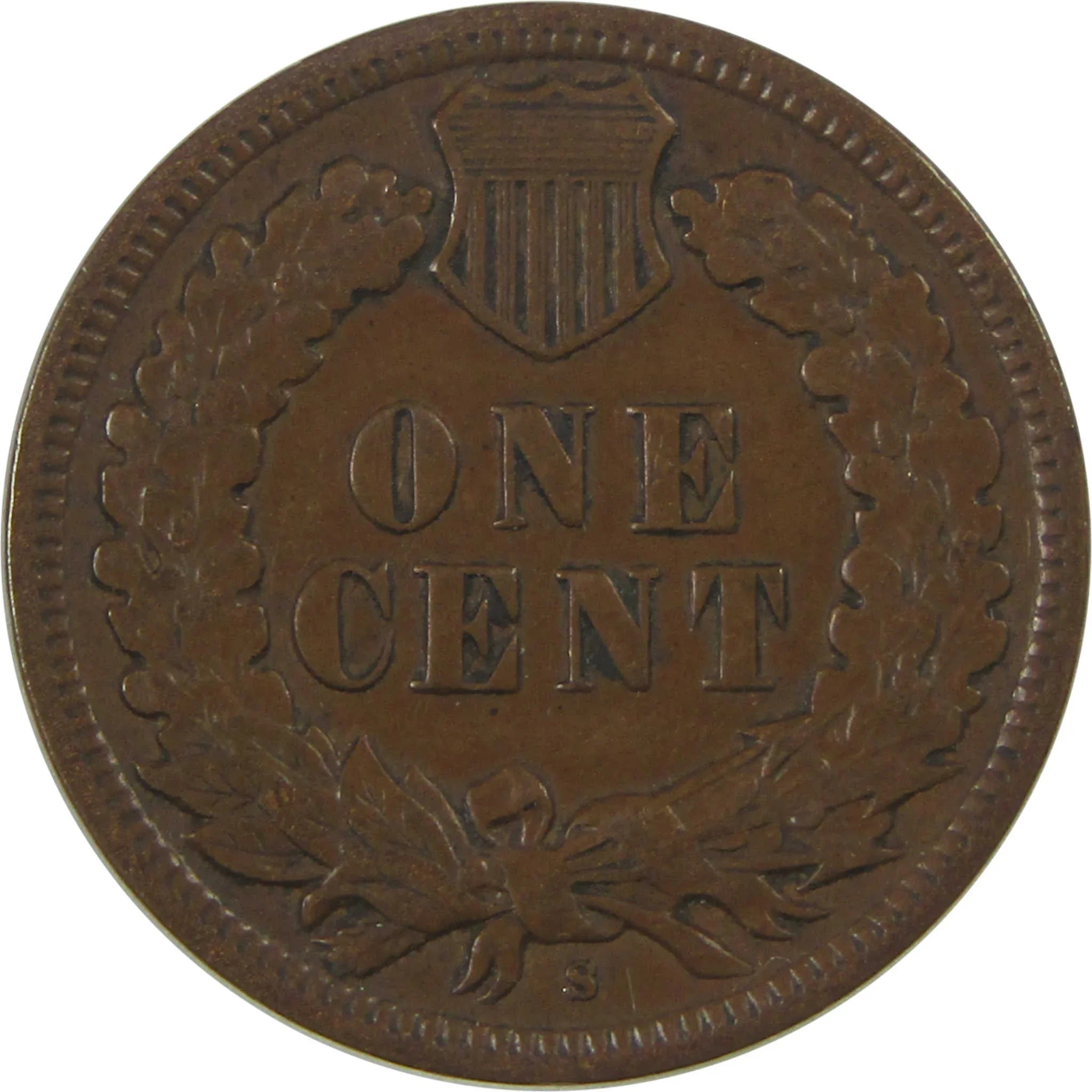 1908 S Indian Head Cent VF Very Fine Penny 1c Coin SKU:CPC0750