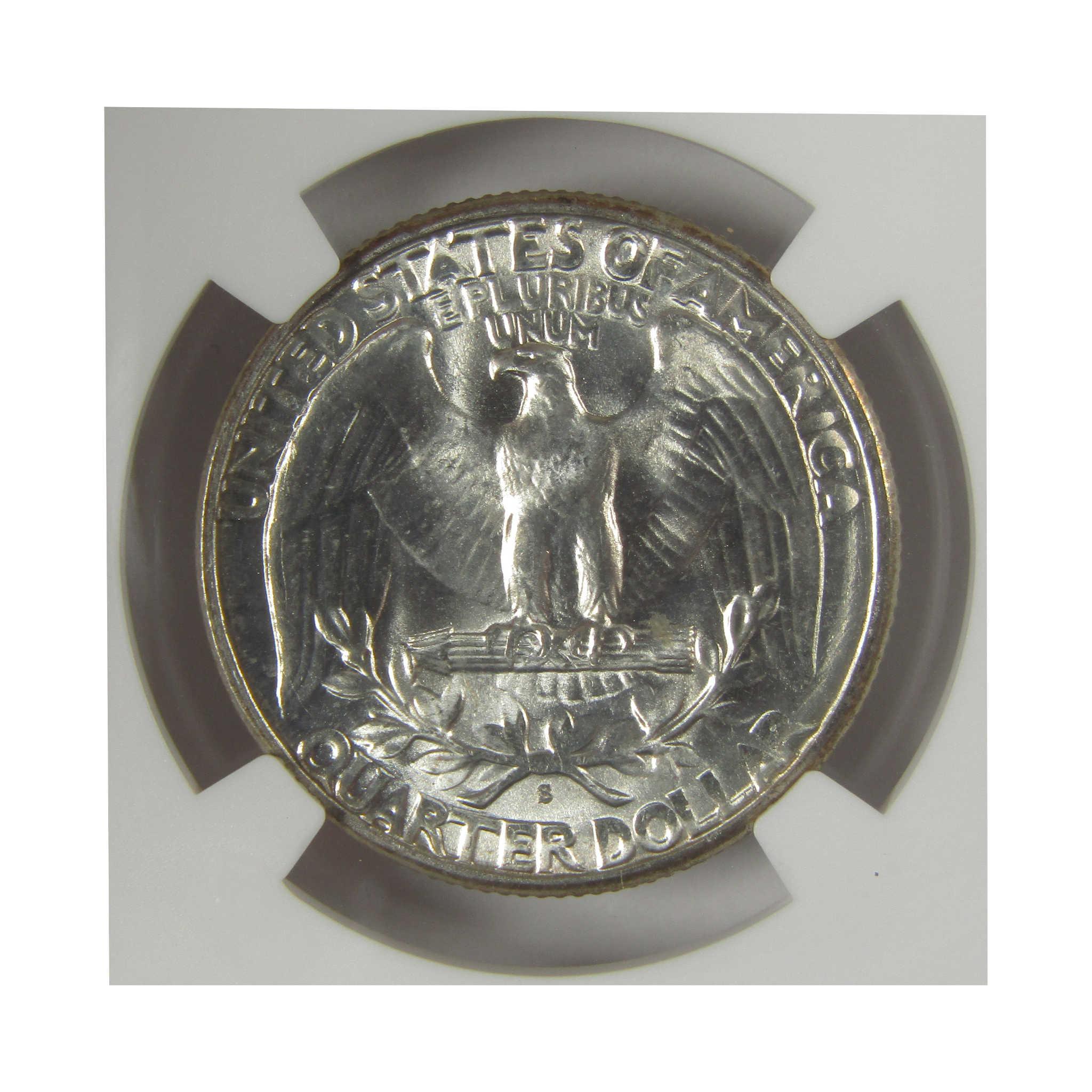 1940 S Washington Quarter MS 64 NGC Original Bag Fragment SKU:I22610
