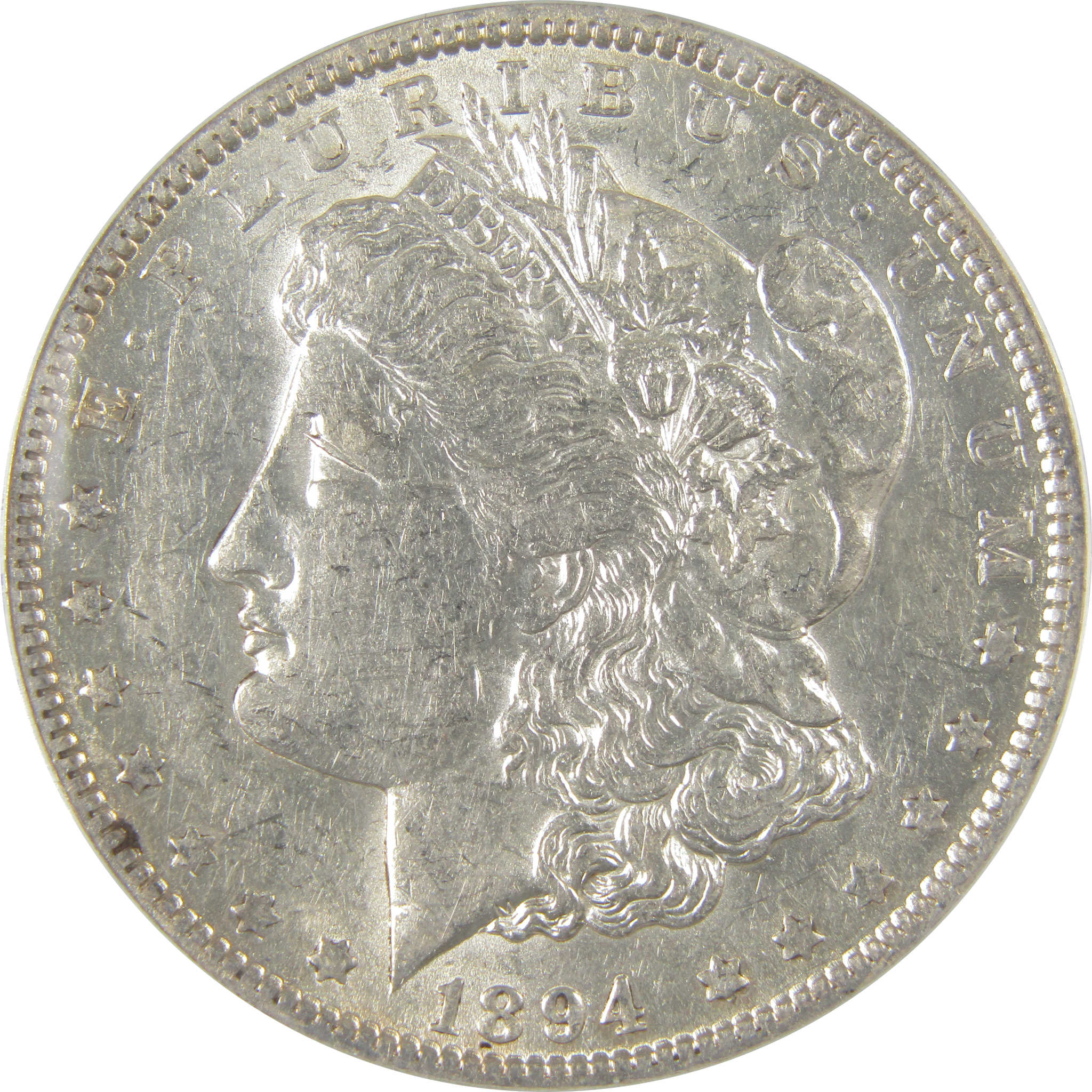 1894 O Morgan Dollar AU 55 Details ANACS Silver $1 Coin SKU:I19305 - Morgan coin - Morgan silver dollar - Morgan silver dollar for sale - Profile Coins & Collectibles