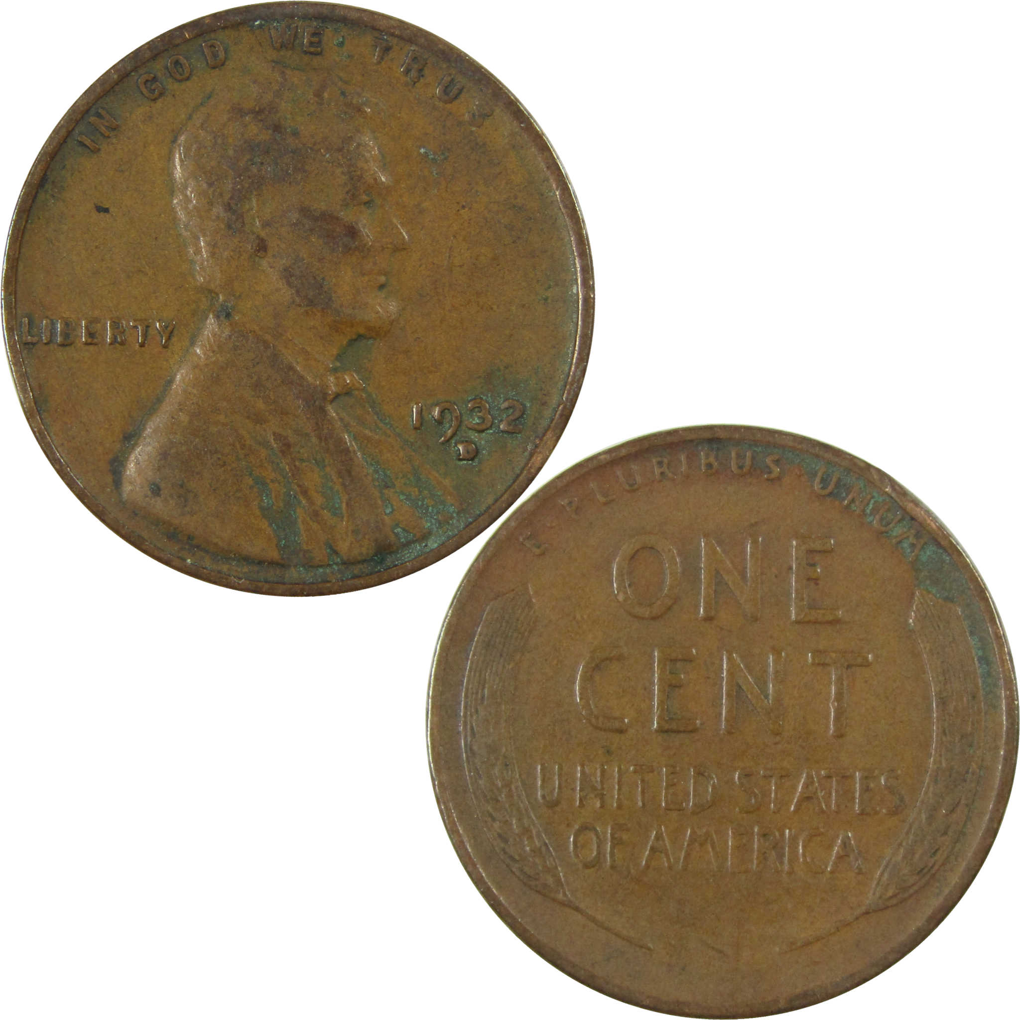 1932 D Lincoln Wheat Cent VF Very Fine Penny 1c Coin SKU:I26777