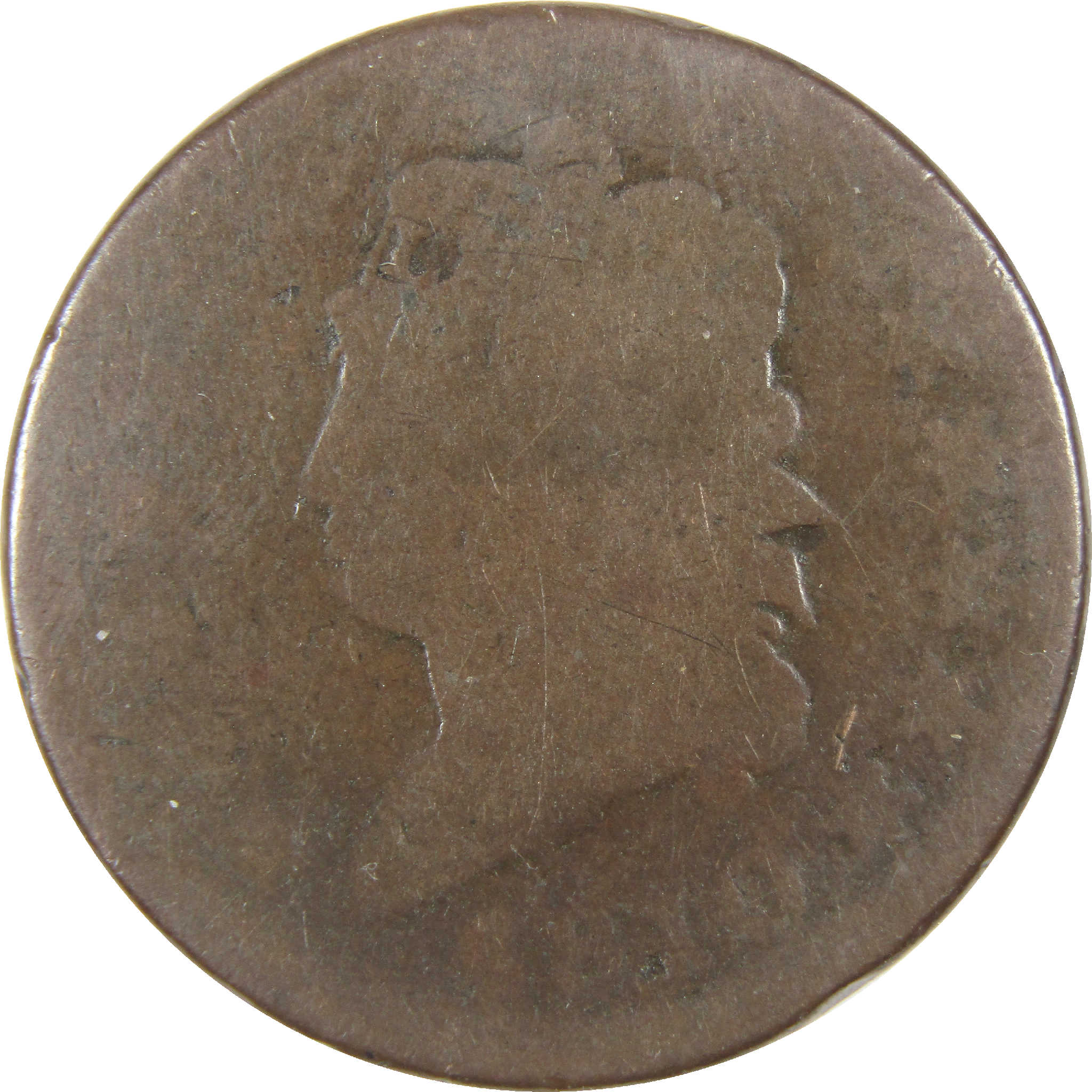 1810 Classic Head Large Cent AG About Good Copper Penny 1c SKU:I11263