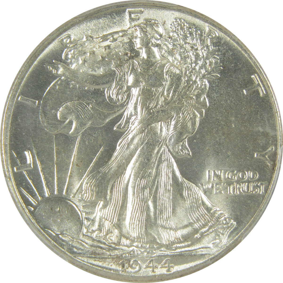 1944 Liberty Walking Silver Half Dollar MS 64 PCGS 50c Coin SKU:I28822