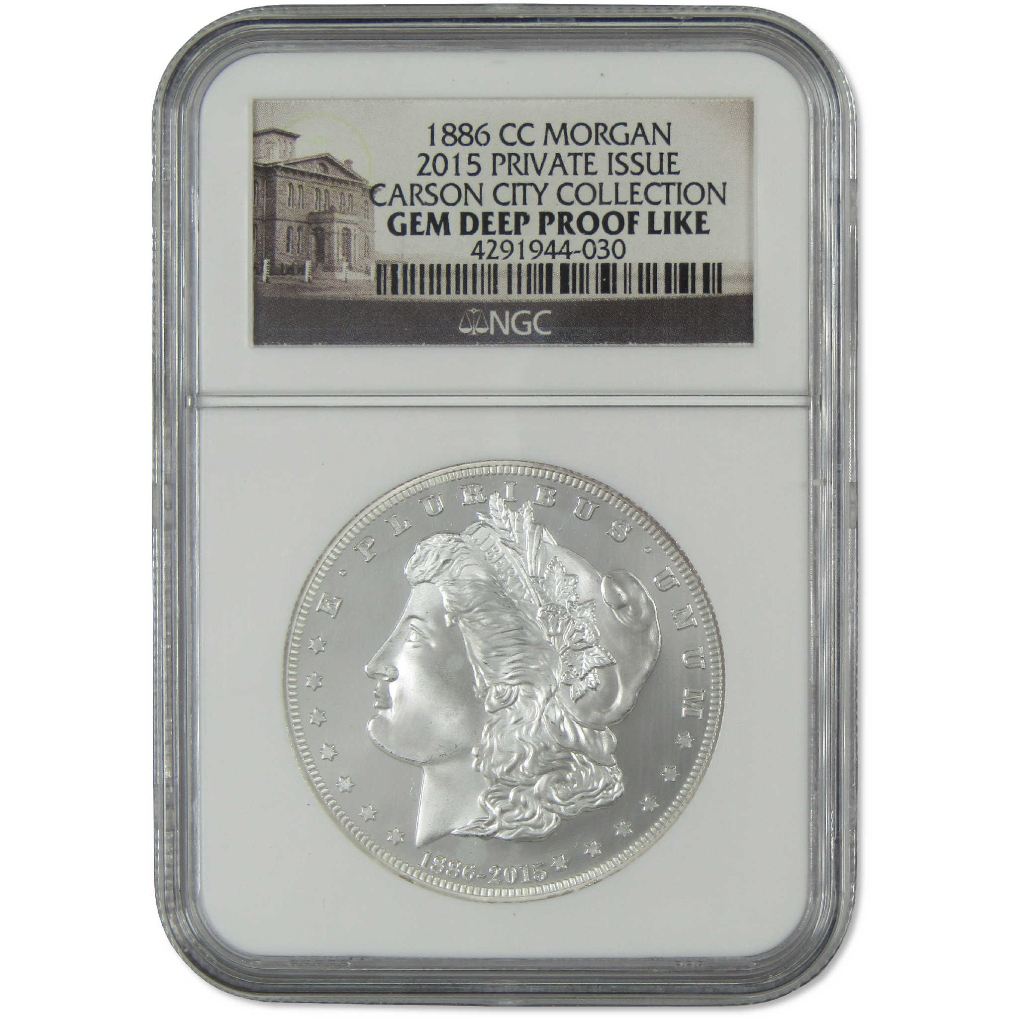1886-1888 CC Morgan 2015 Private Issue Set Gem DPL NGC SKU:CPC7677