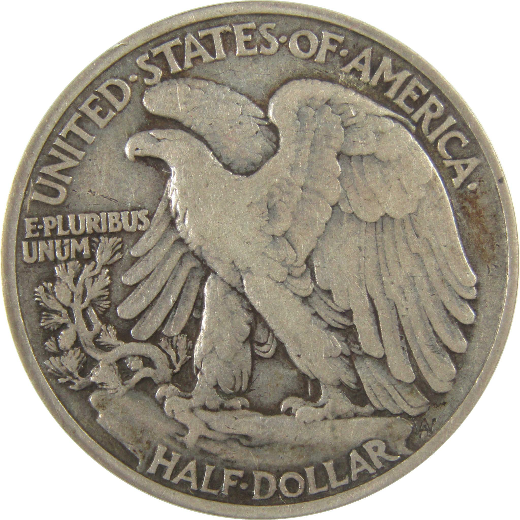 1919 Liberty Walking Silver 50c VF 20 ANACS 50c Coin SKU:I28013