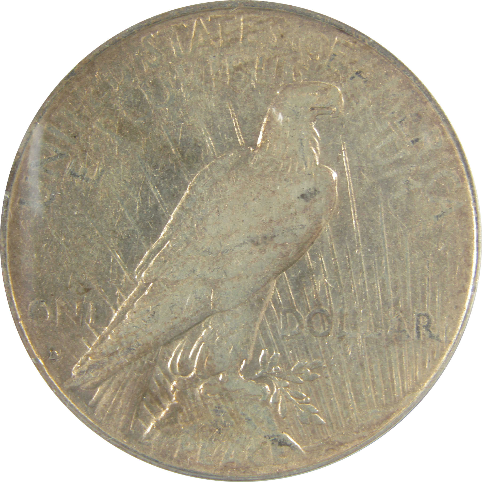 1934 D Peace Dollar EF 40 Details ANACS Silver $1 Coin SKU:I21561