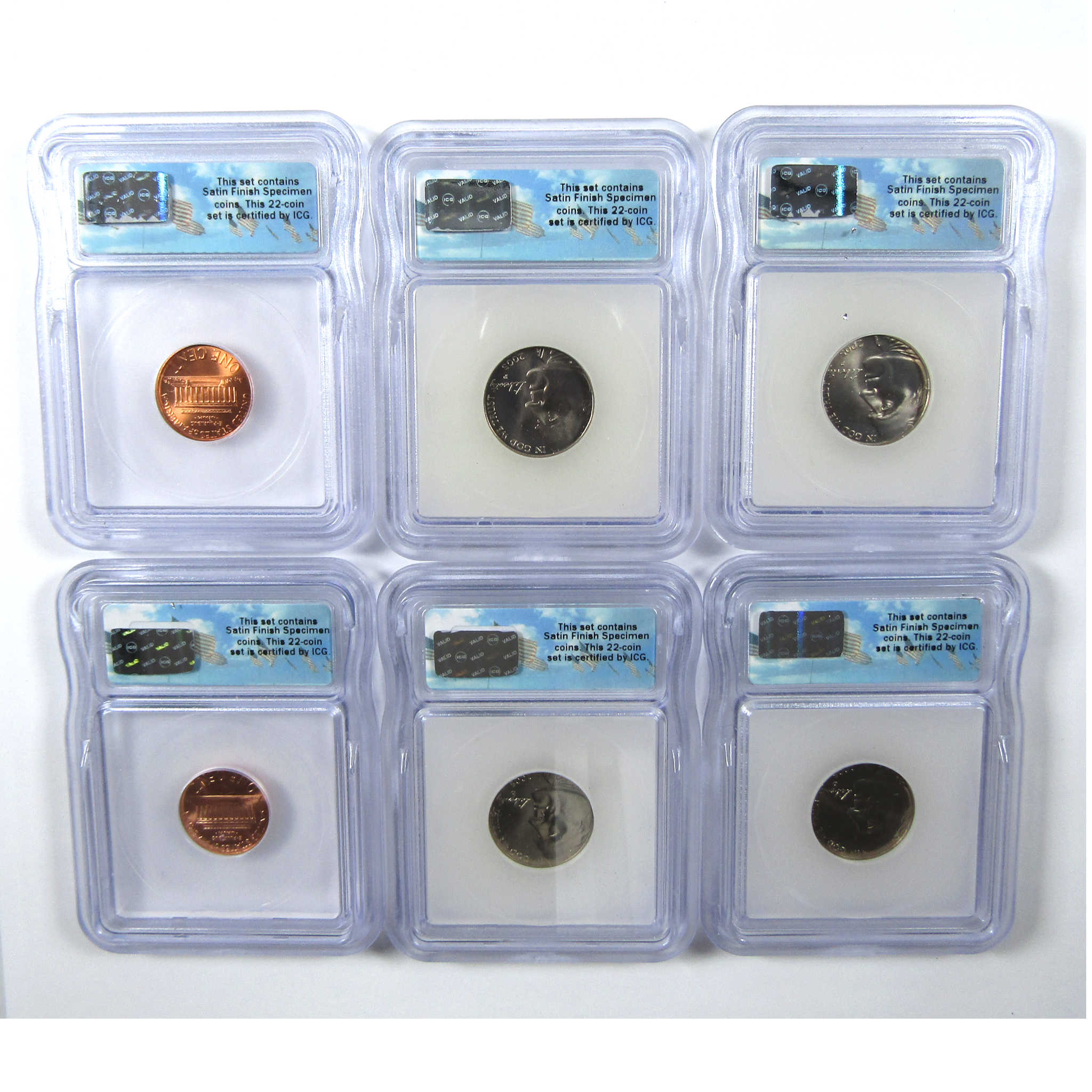 2005 Satin Finish U.S Uncirculated Mint Set SP 69 ICG SKU:CPC6628