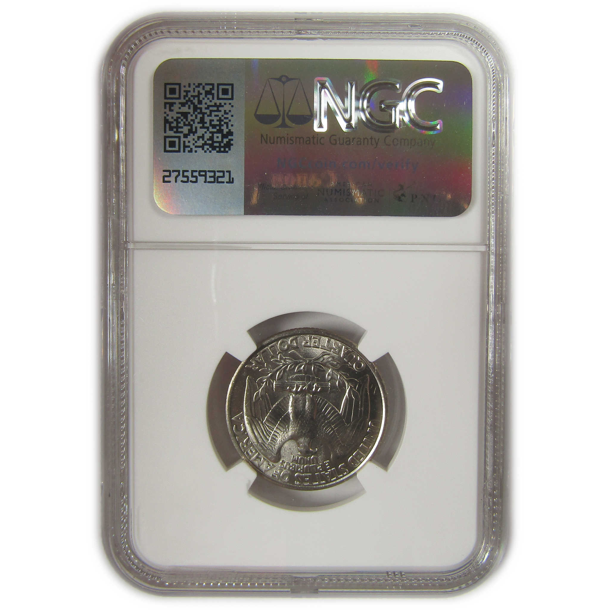 1993 D Washington Quarter MS 67 NGC Clad Error Label SKU:I20539