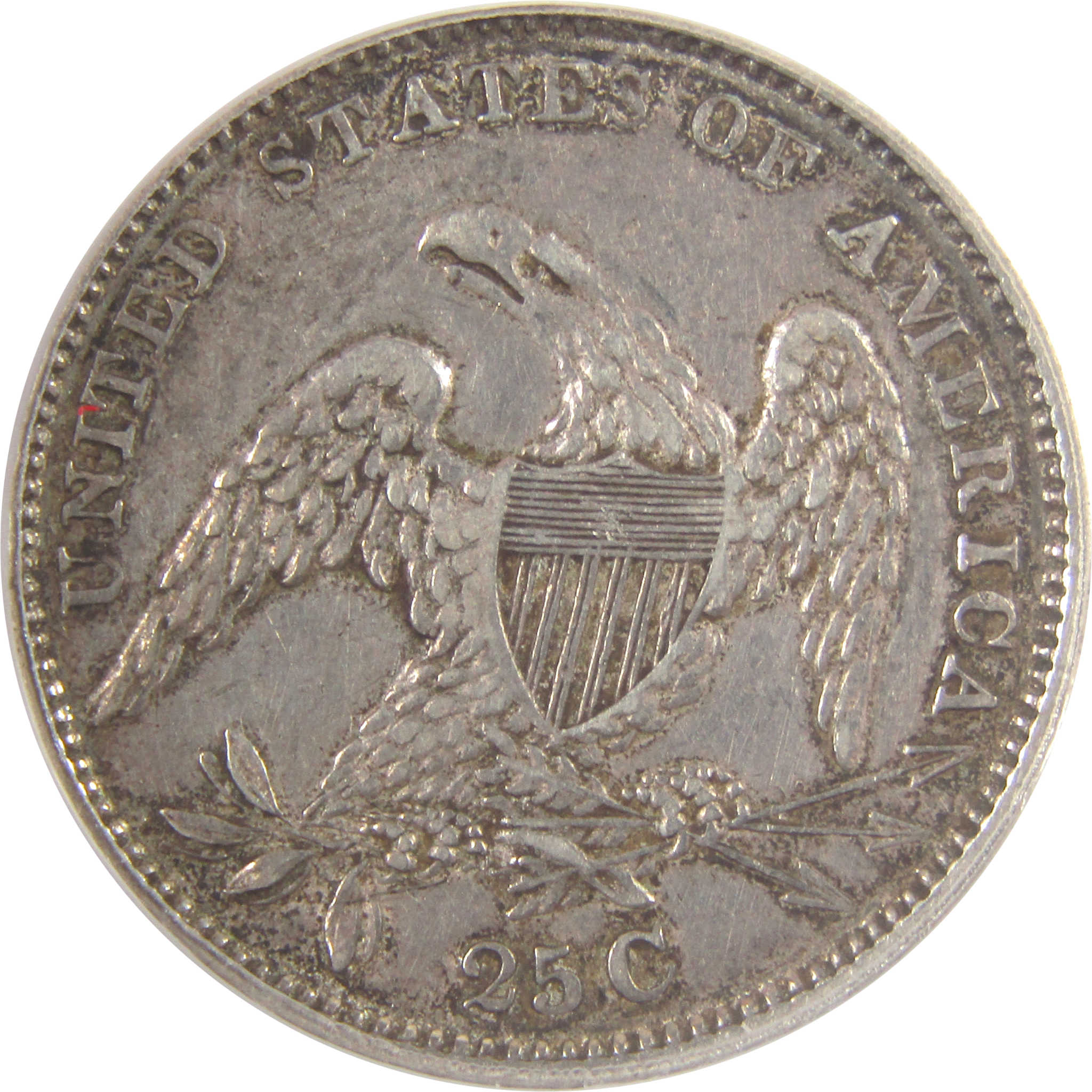 1834 Capped Bust Silver Quarter AU 50 ANACS 25c Coin SKU:I24406