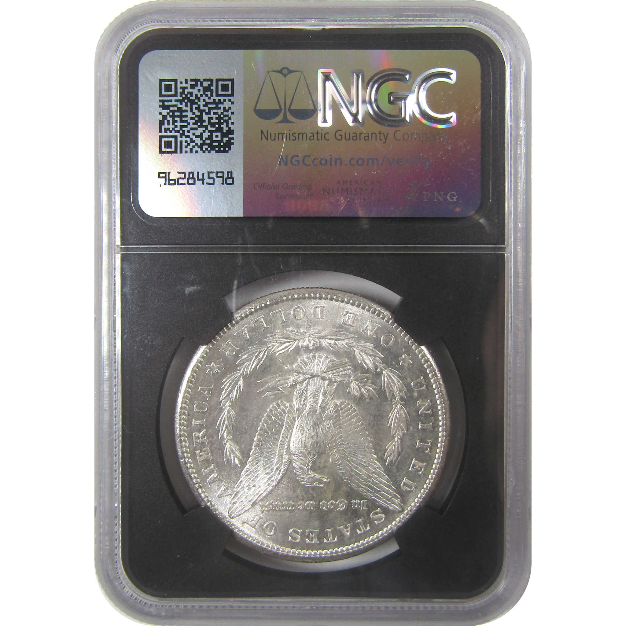 1881 S Morgan Silver Dollar MS 64 NGC Original Bag Fragment SKU:I24705
